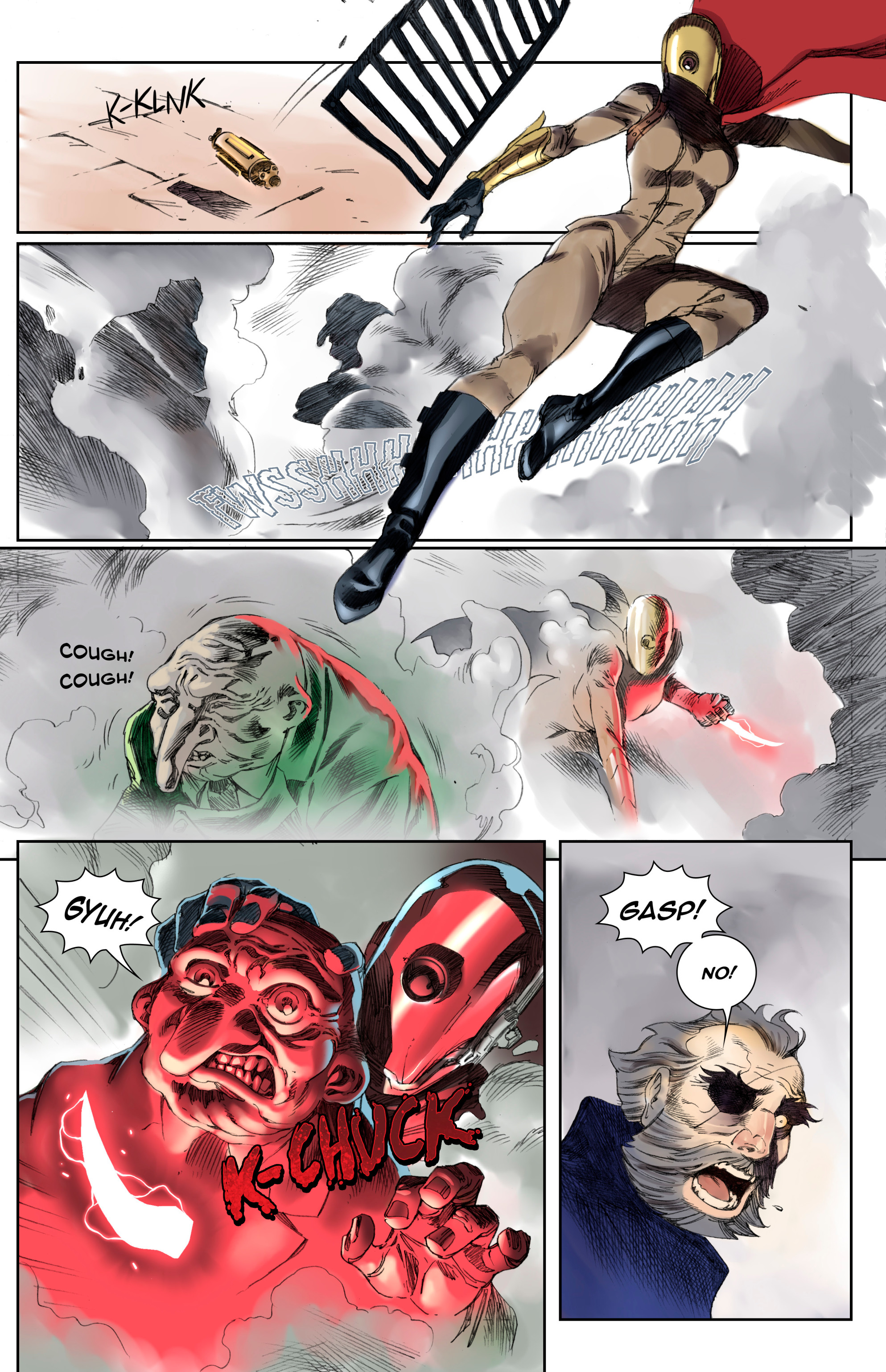 Read online Steam Wars: Bounty Hunters comic -  Issue #2 - 16