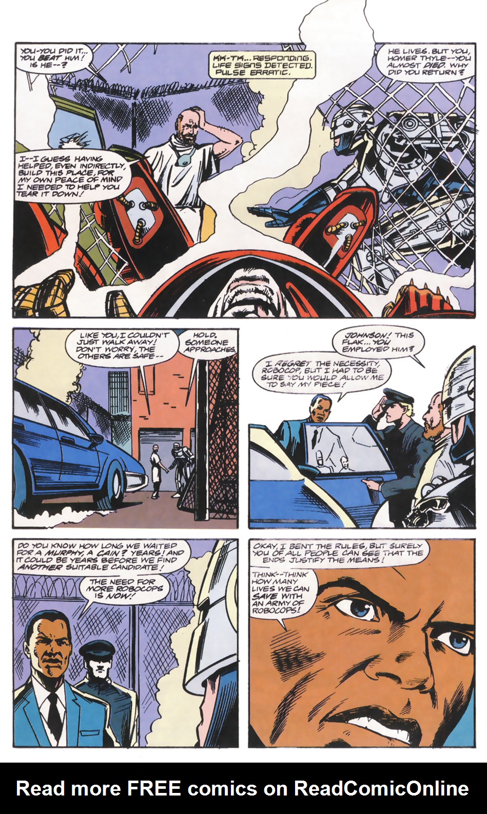Read online Robocop (1990) comic -  Issue #14 - 21