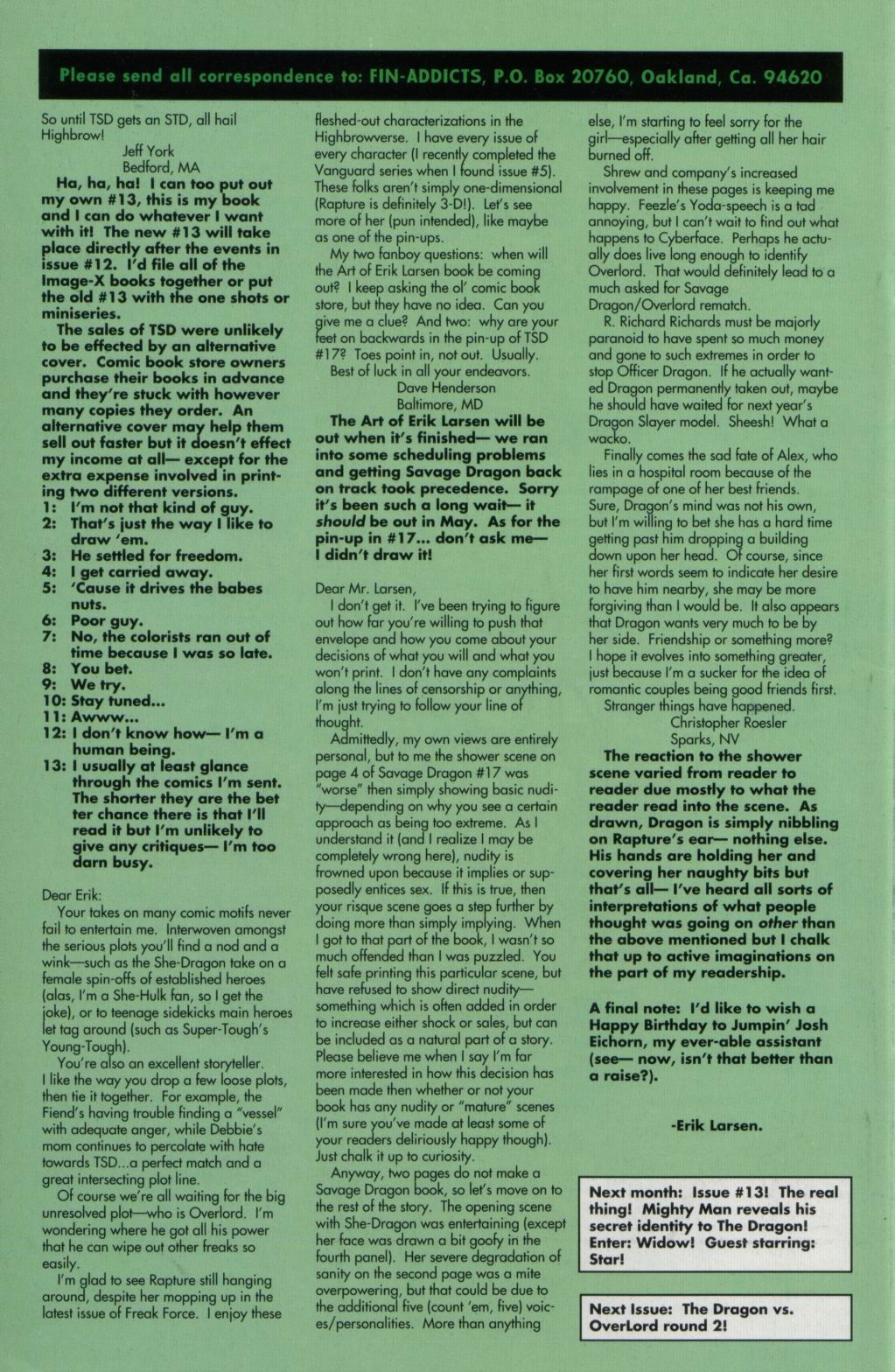The Savage Dragon (1993) Issue #19 #22 - English 31