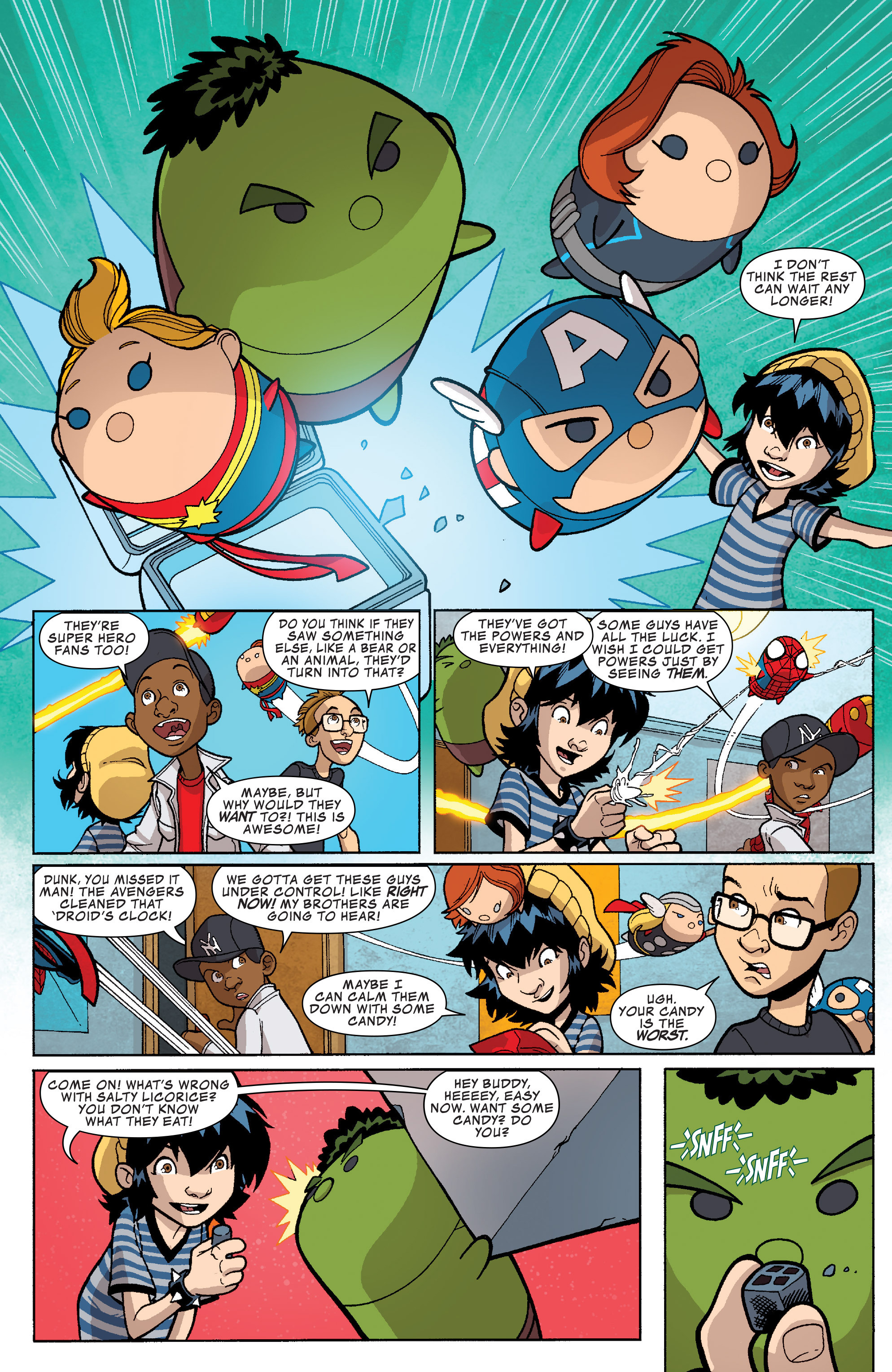 Read online Marvel Tsum Tsum comic -  Issue #1 - 16