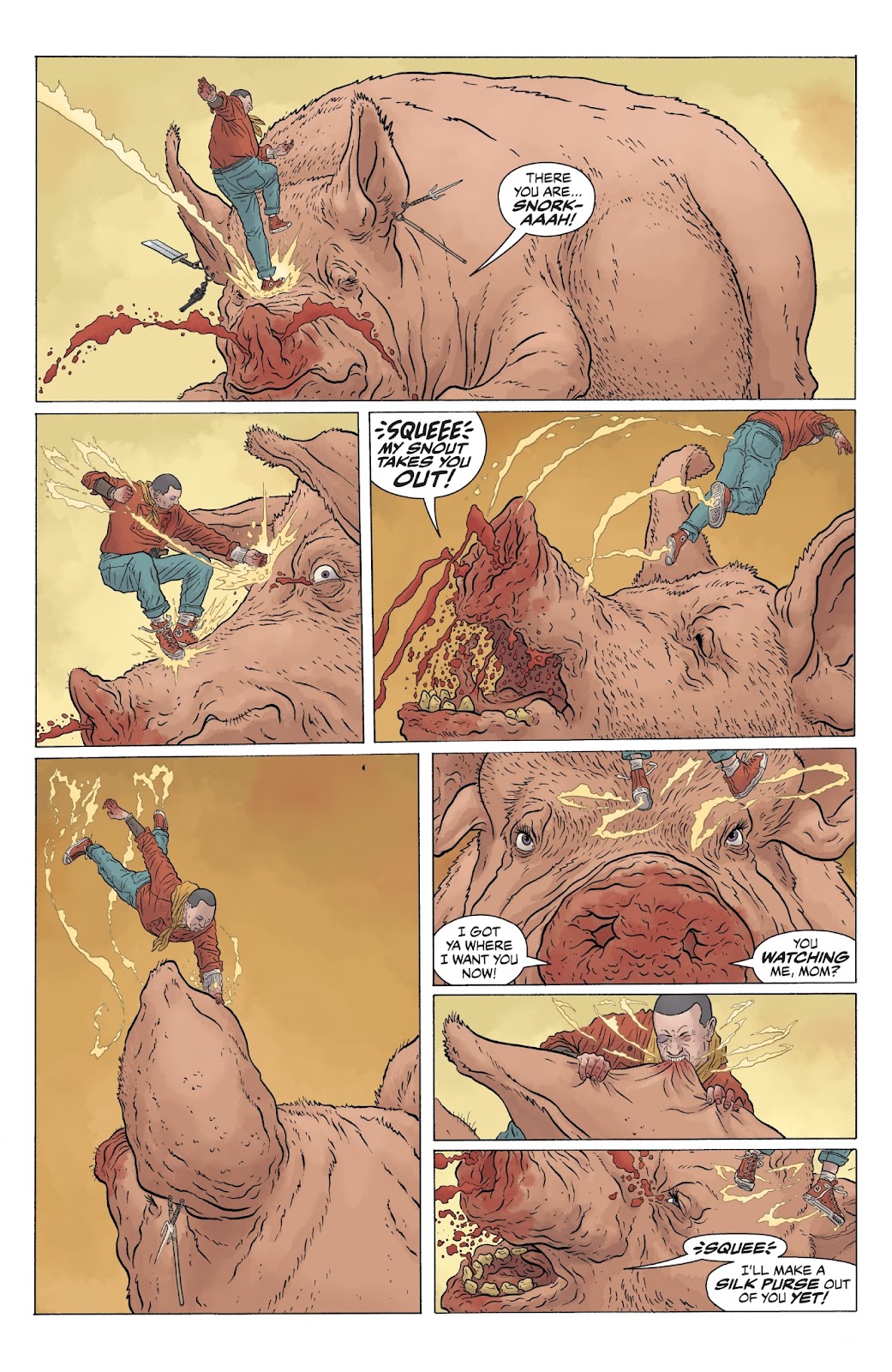 The Shaolin Cowboy: Who'll Stop the Reign? issue 3 - Page 9