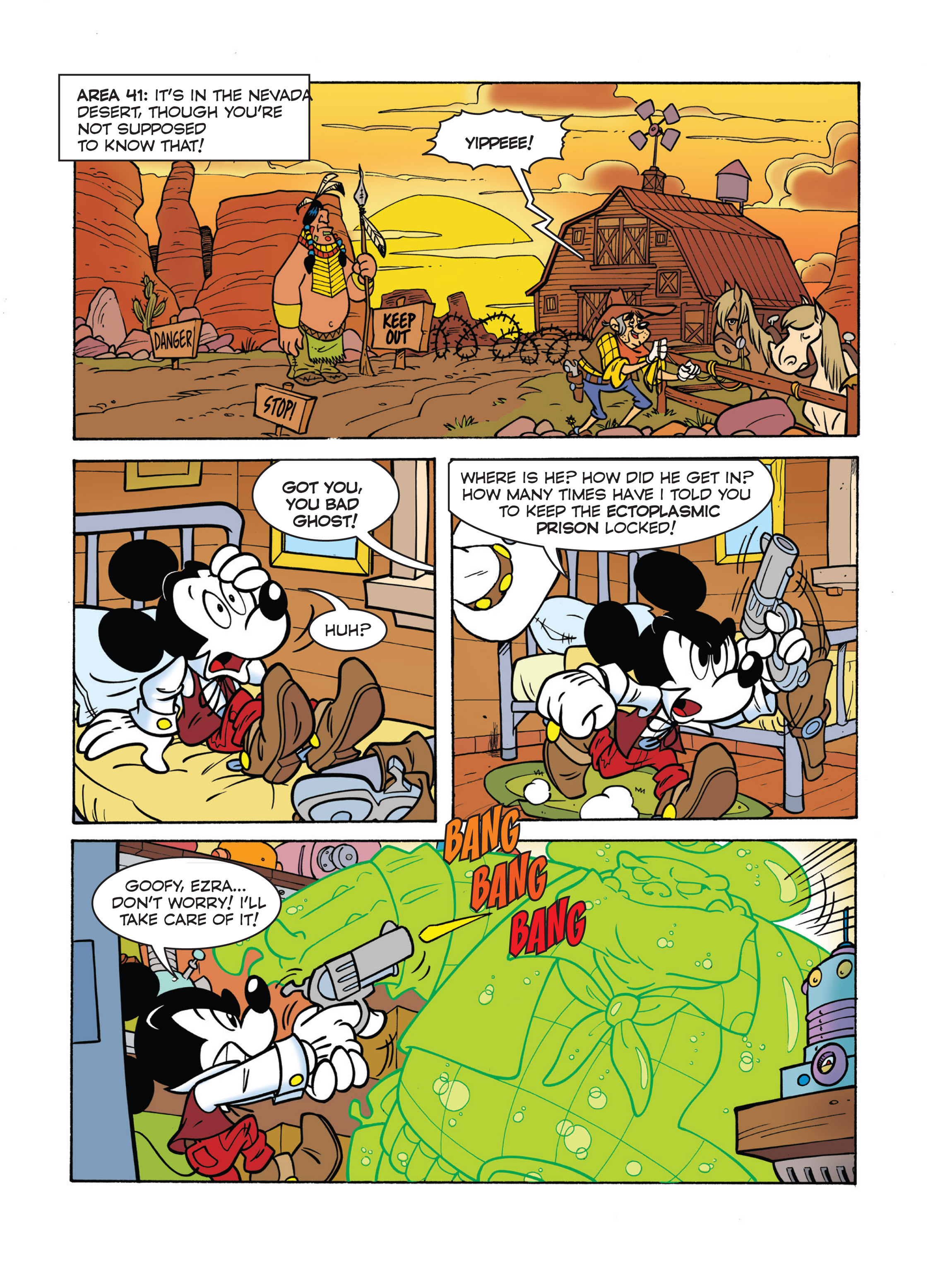 Read online Weird West Mickey: Stagecoach to Ghost Town comic -  Issue # Full - 5