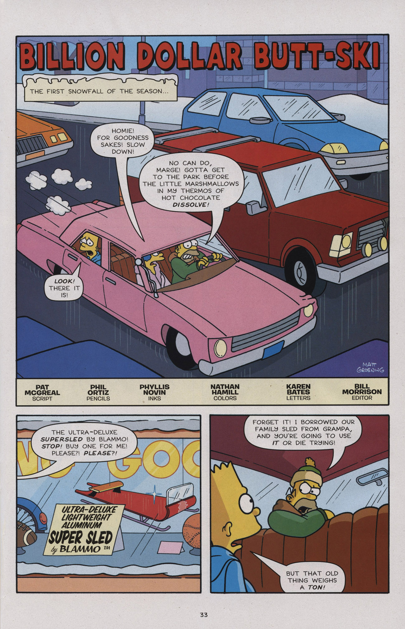 Read online The Simpsons Winter Wingding comic -  Issue #6 - 35