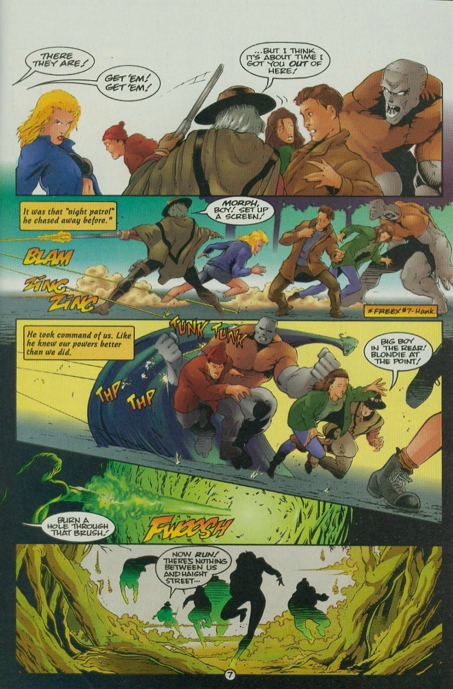 Read online Freex comic -  Issue #9 - 8