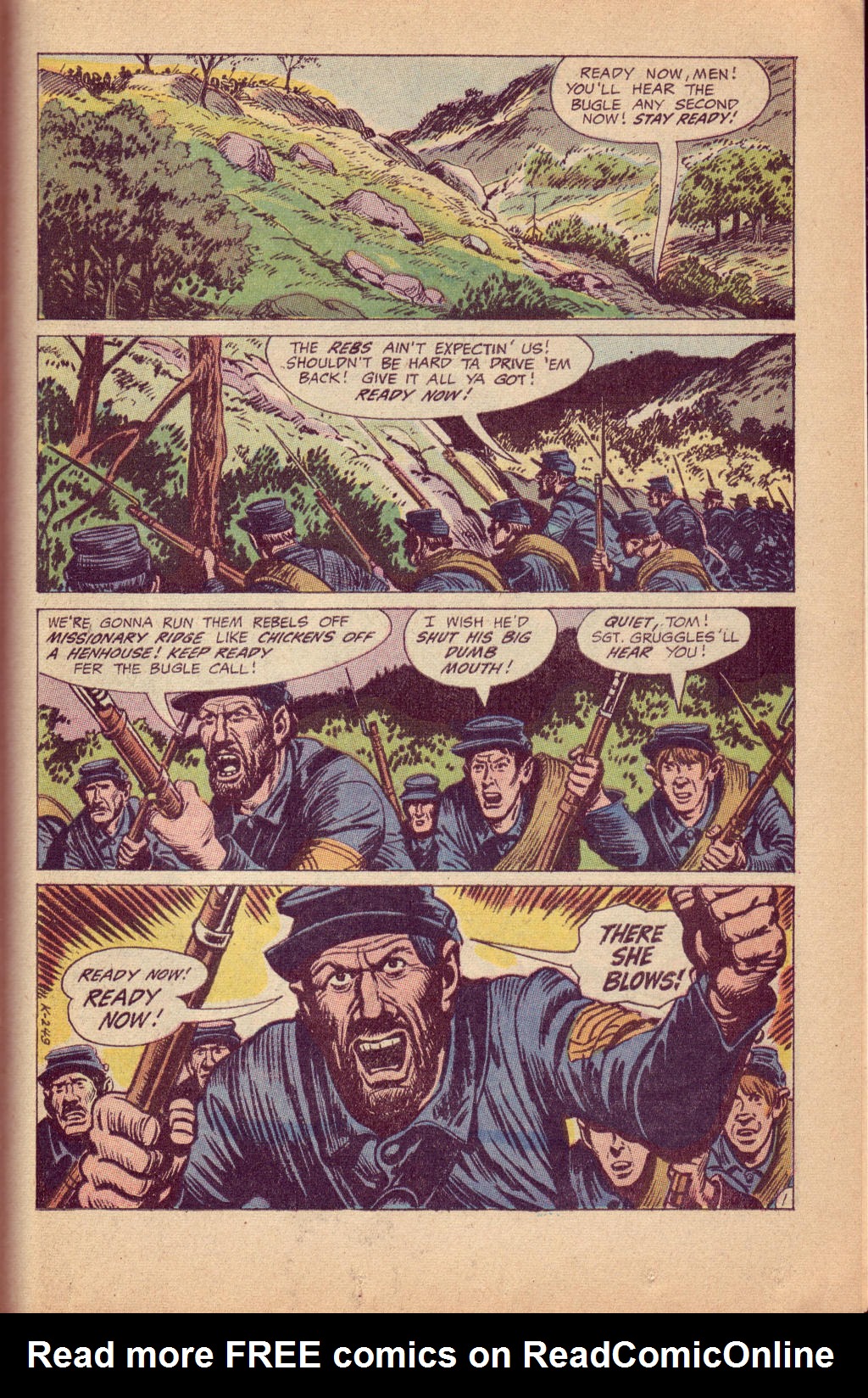 Read online Our Army at War (1952) comic -  Issue #219 - 23