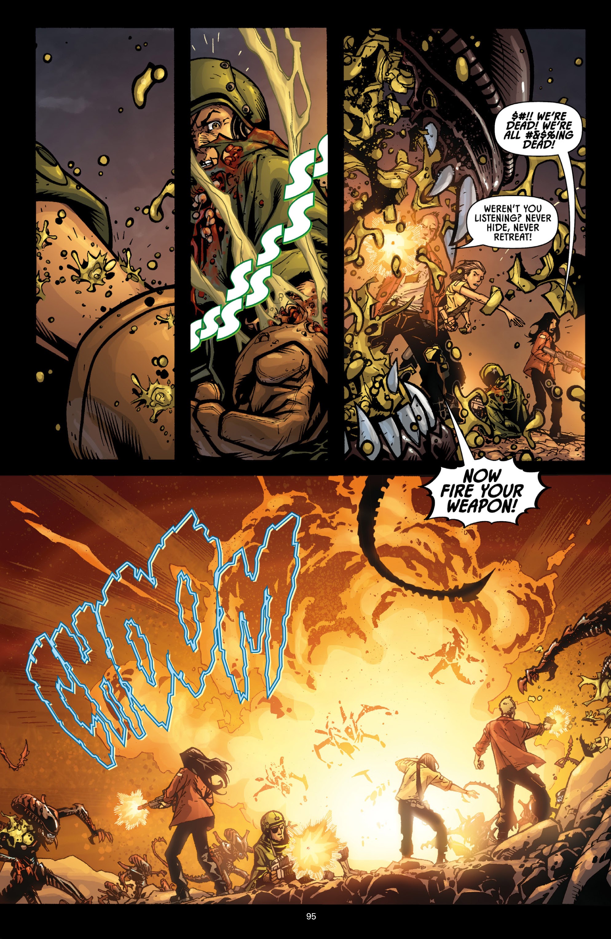 Read online Aliens: More Than Human comic -  Issue # TPB - 93