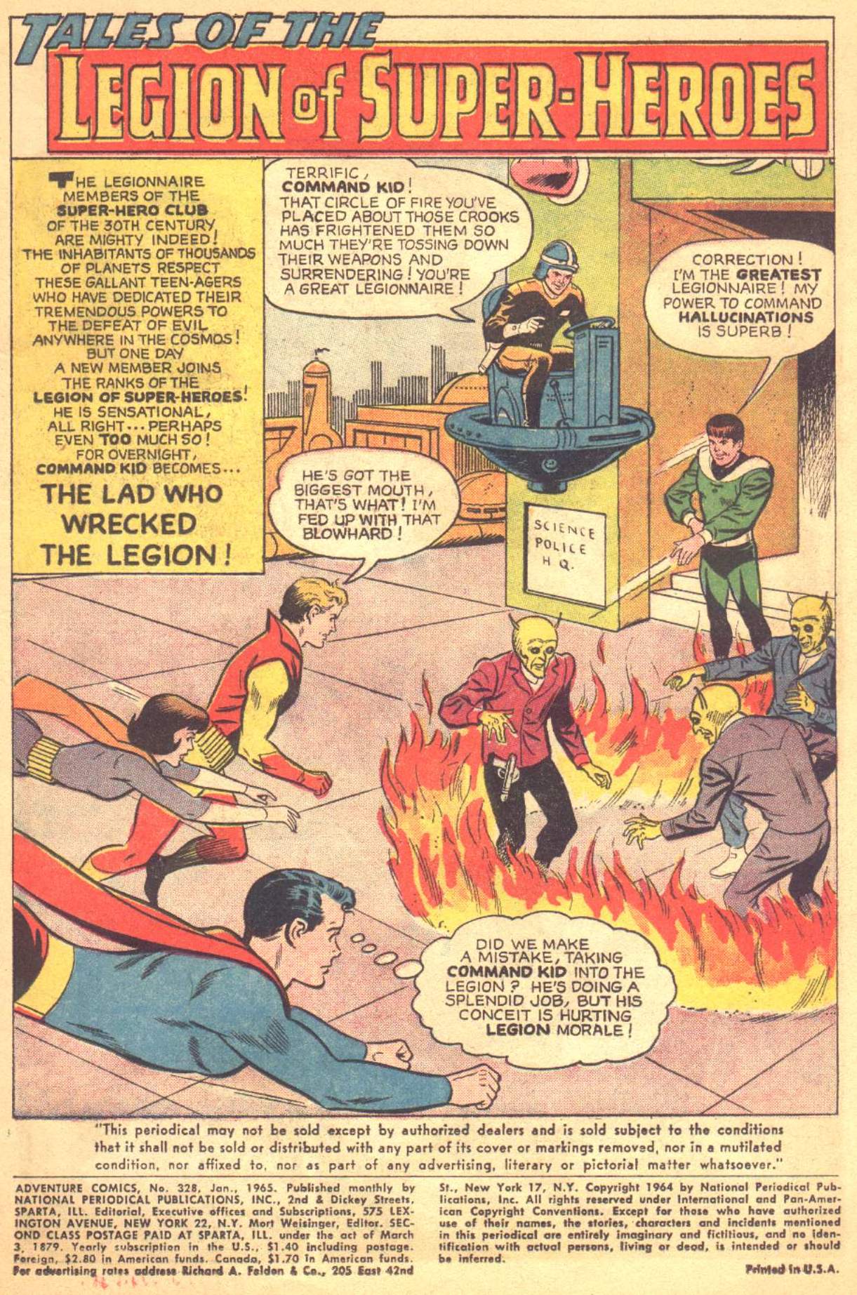 Read online Adventure Comics (1938) comic -  Issue #328 - 2