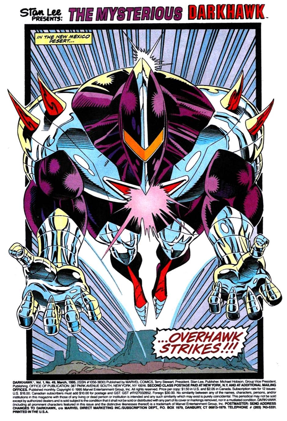 Read online Darkhawk (1991) comic -  Issue #49 - 2