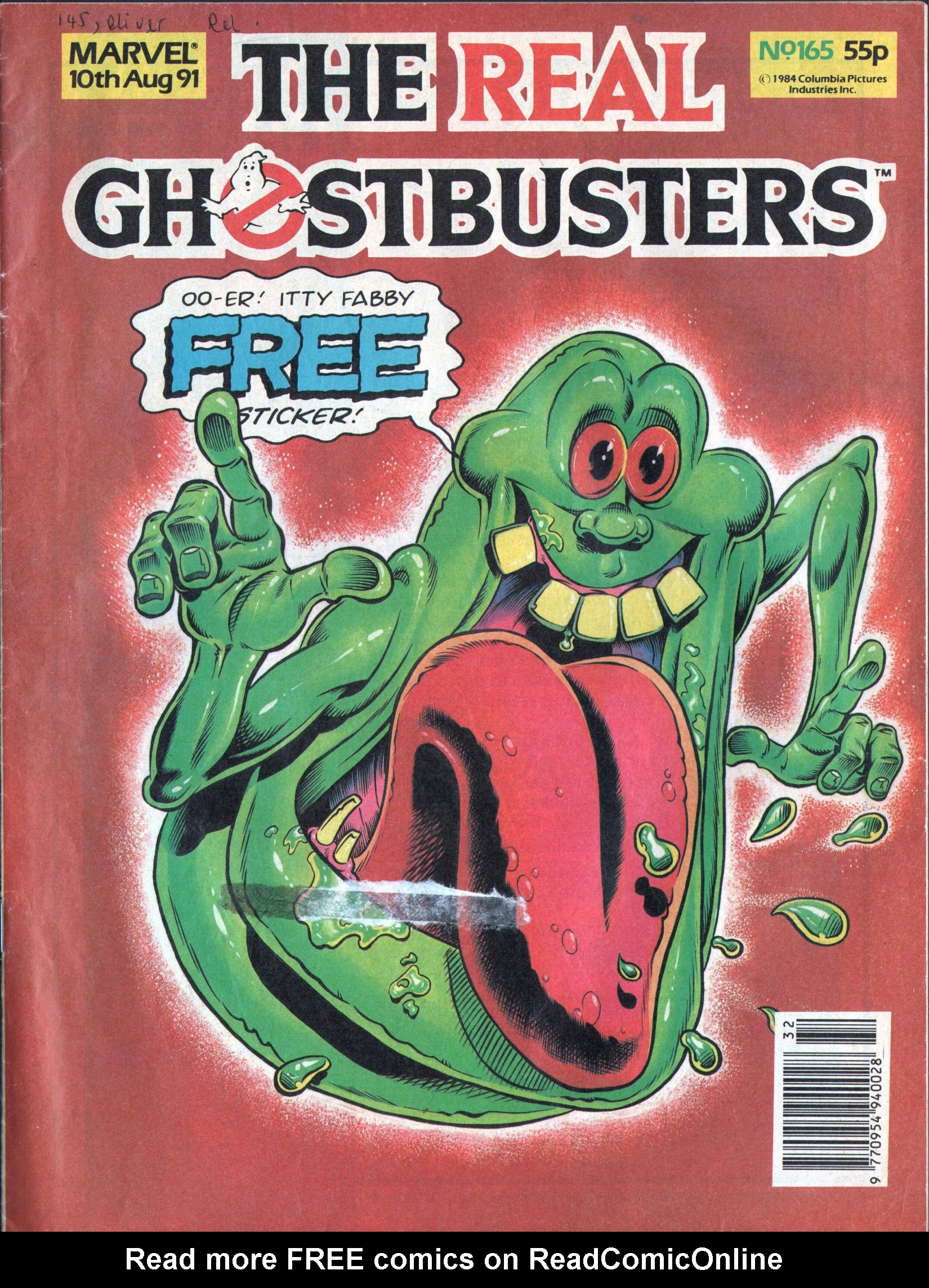 Read online The Real Ghostbusters comic -  Issue #165 - 1