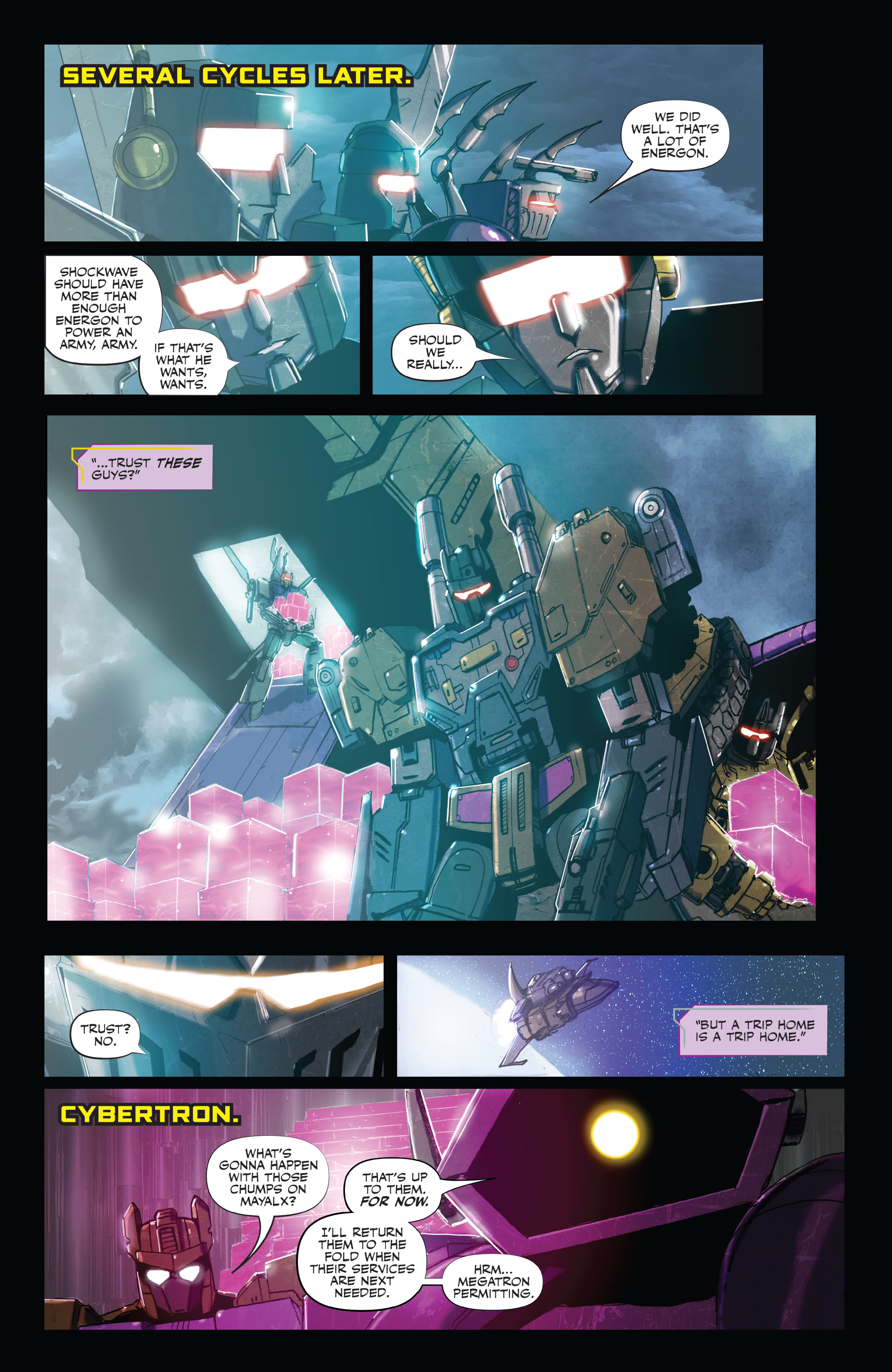 Read online Transformers: Galaxies comic -  Issue #4 - 23