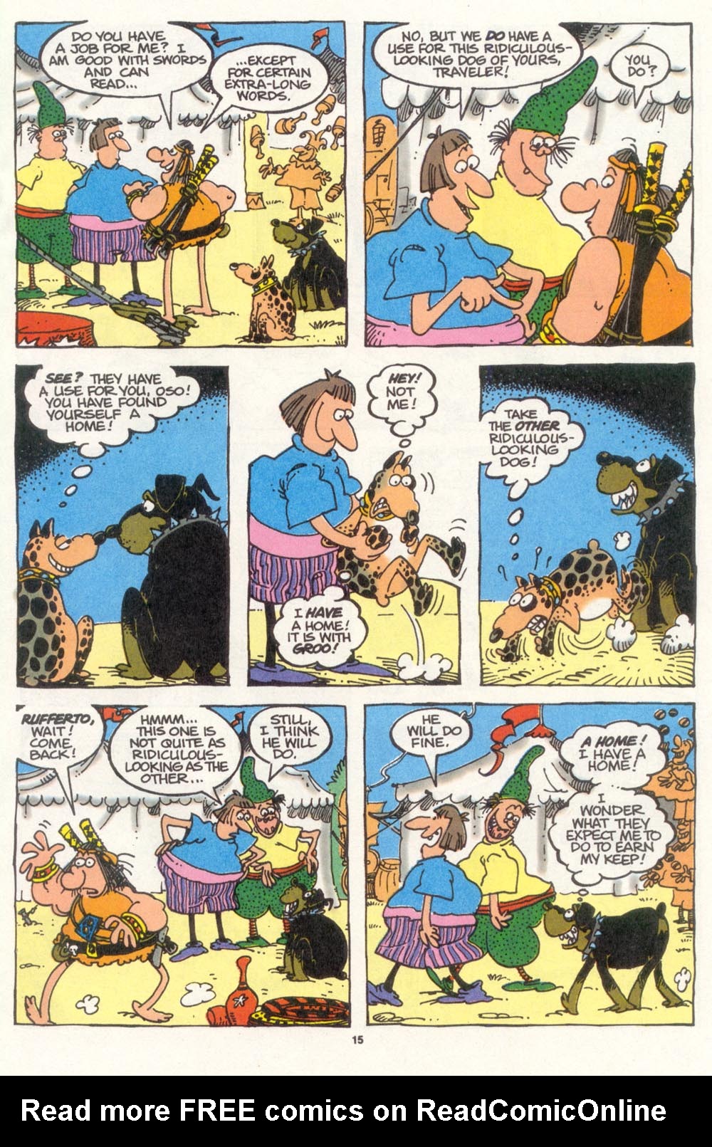 Read online Sergio Aragonés Groo the Wanderer comic -  Issue #104 - 17