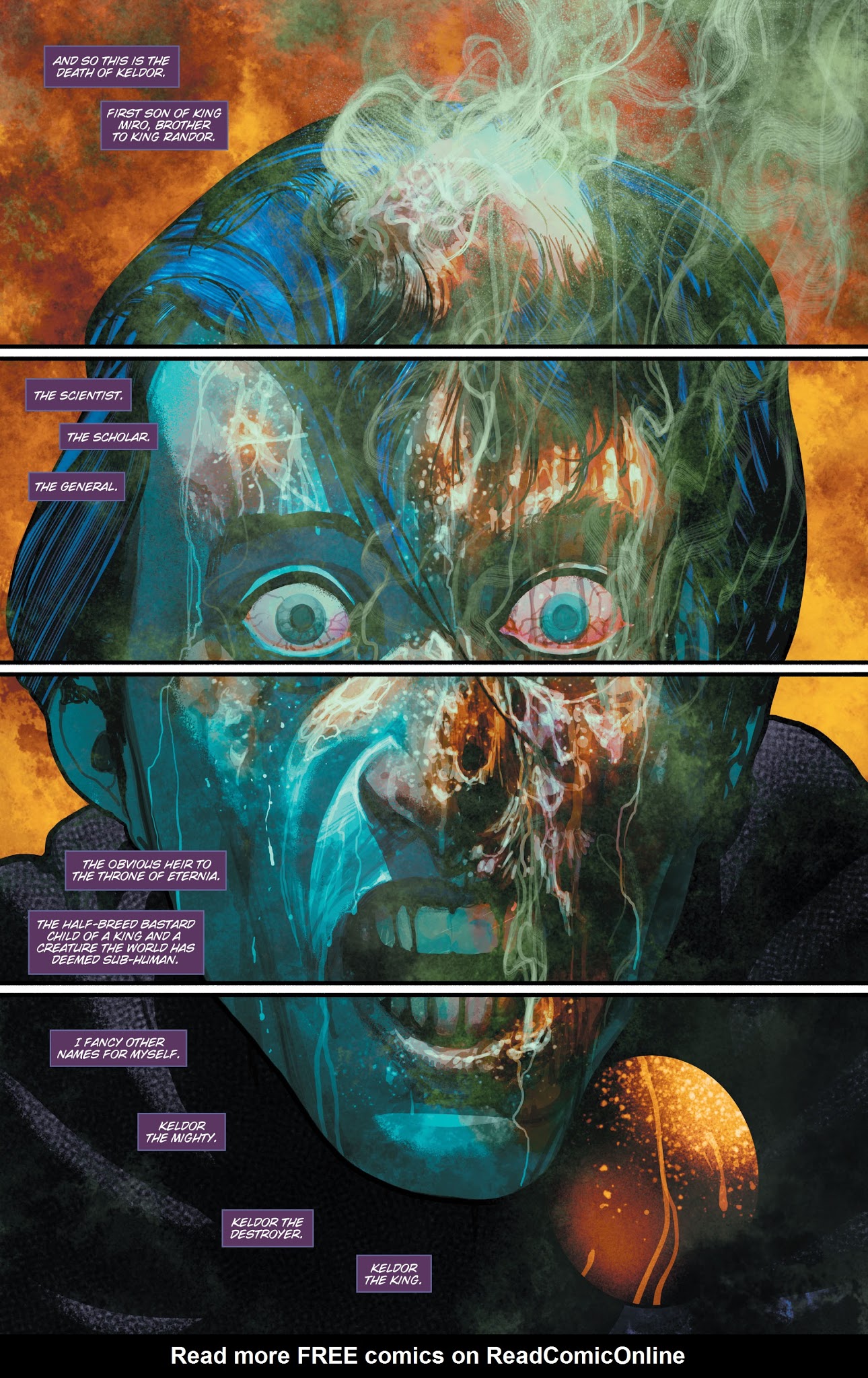 Read online Masters Of The Universe: The Origin Of Skeletor comic -  Issue # Full - 2