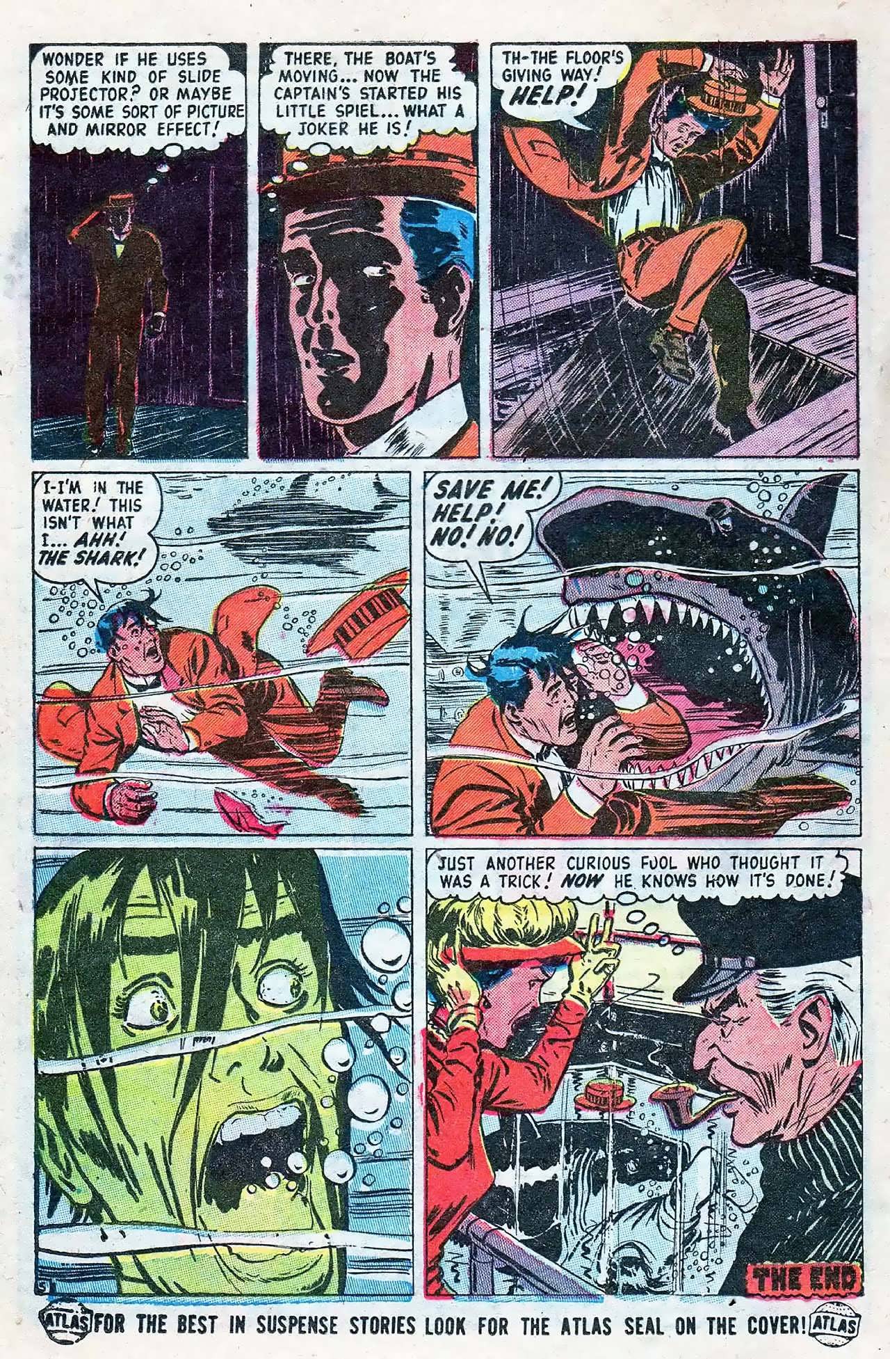 Read online Mystic (1951) comic -  Issue #22 - 20