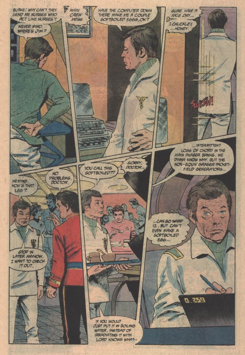 Read online Star Trek (1984) comic -  Issue #28 - 4