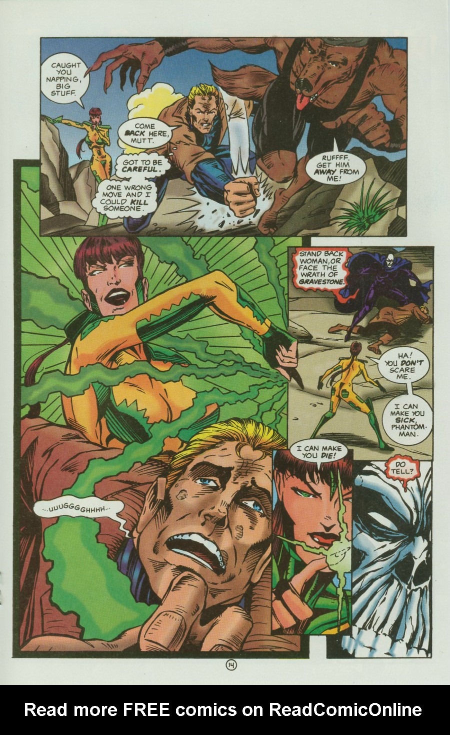 Read online Ex-Mutants comic -  Issue #13 - 17