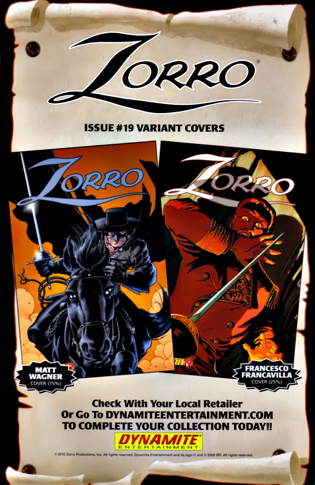 Read online Zorro (2008) comic -  Issue #19 - 24