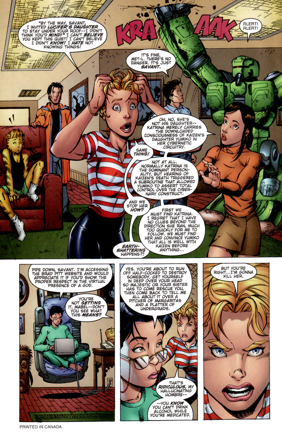 Read online Savant Garde comic -  Issue #7 - 4