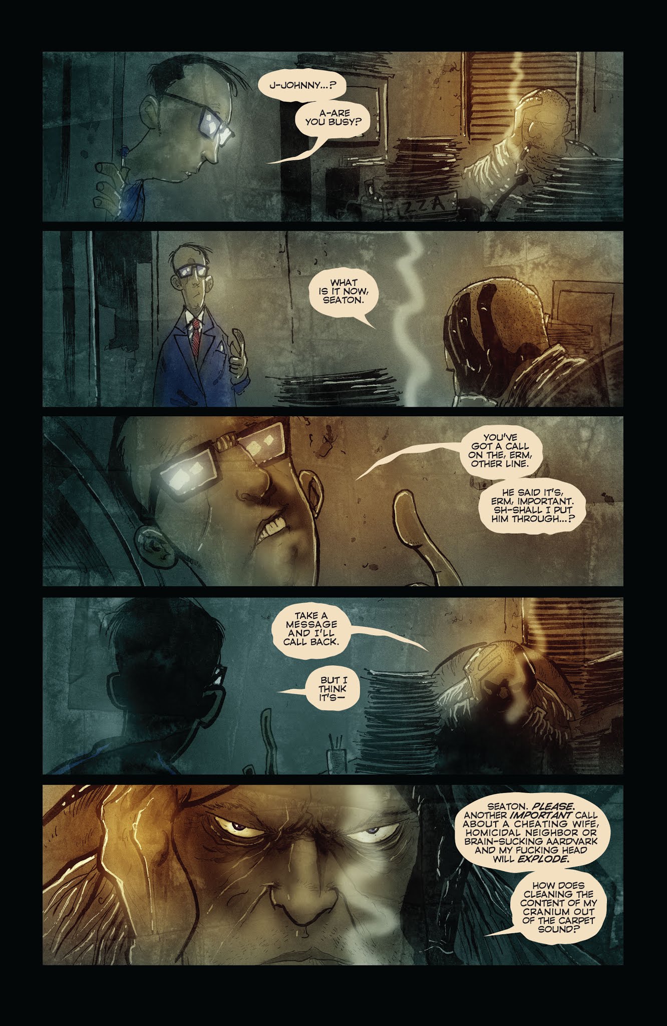 Read online Choker comic -  Issue #1 - 6