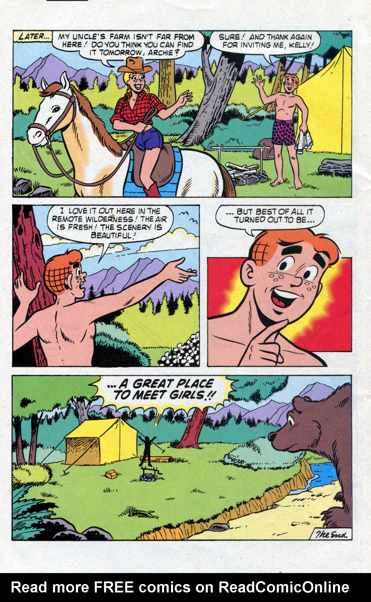 Read online Archie's Vacation Special comic -  Issue #3 - 16