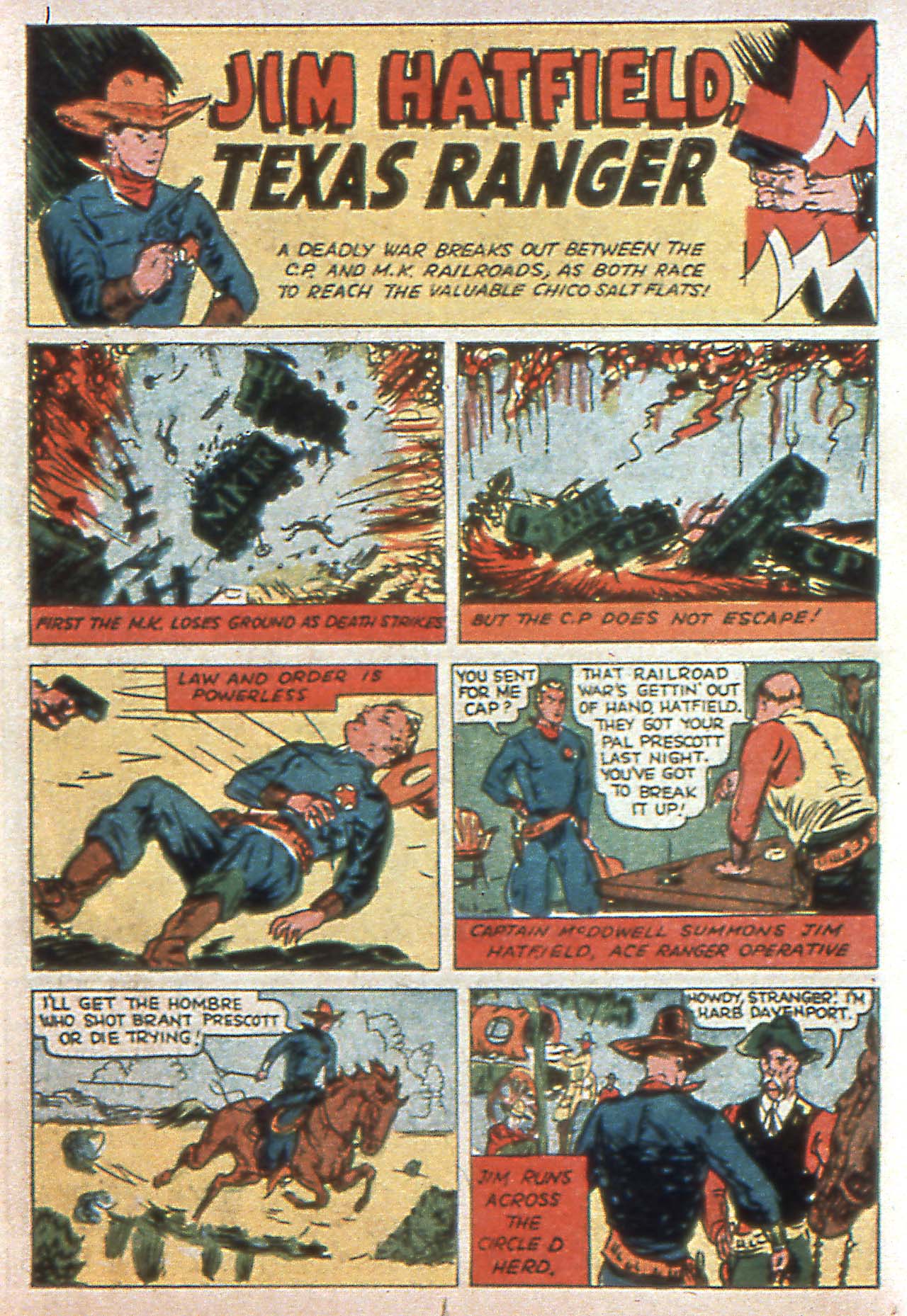 Read online Exciting Comics comic -  Issue #1 - 32