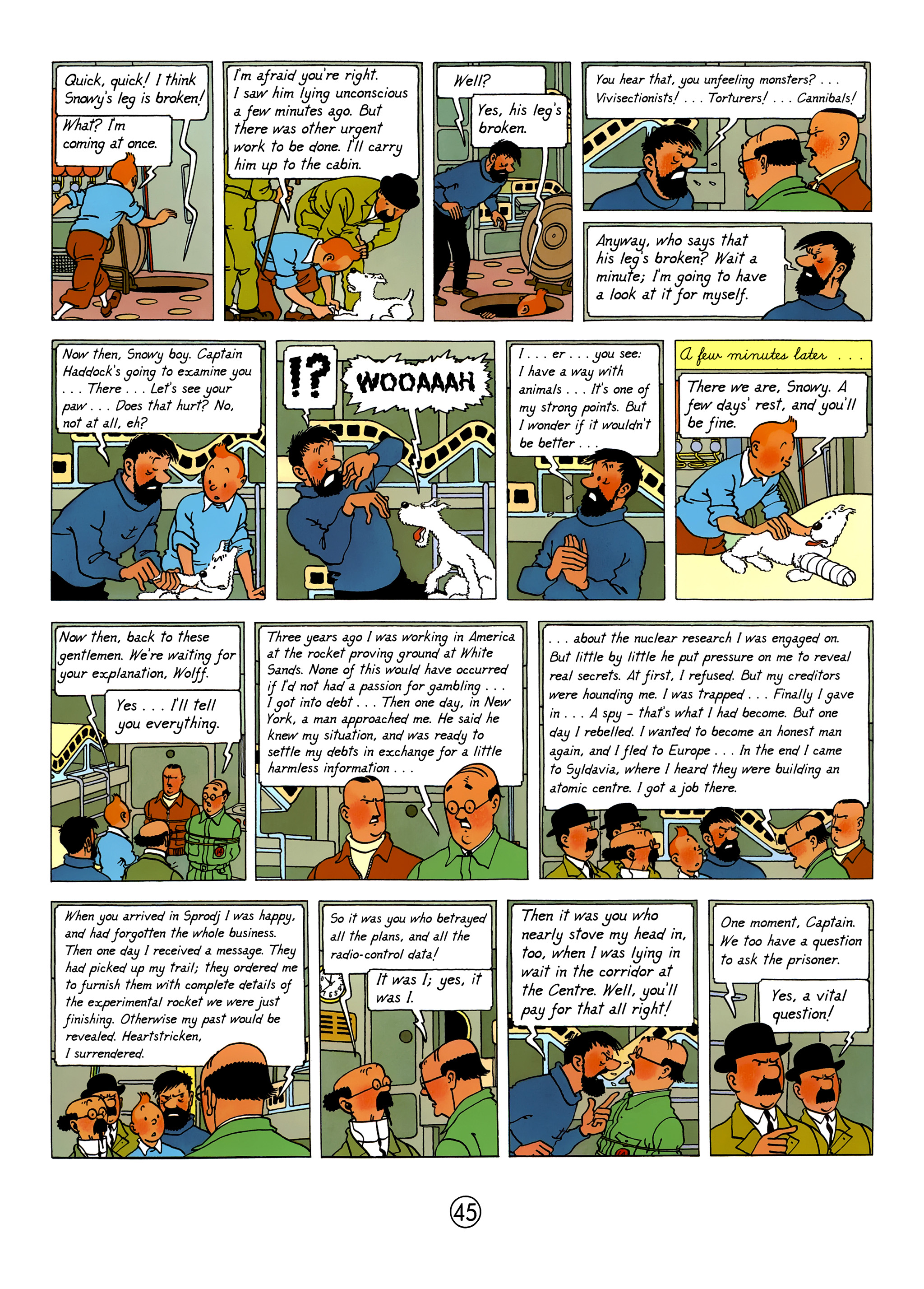 Read online The Adventures of Tintin comic -  Issue #17 - 48