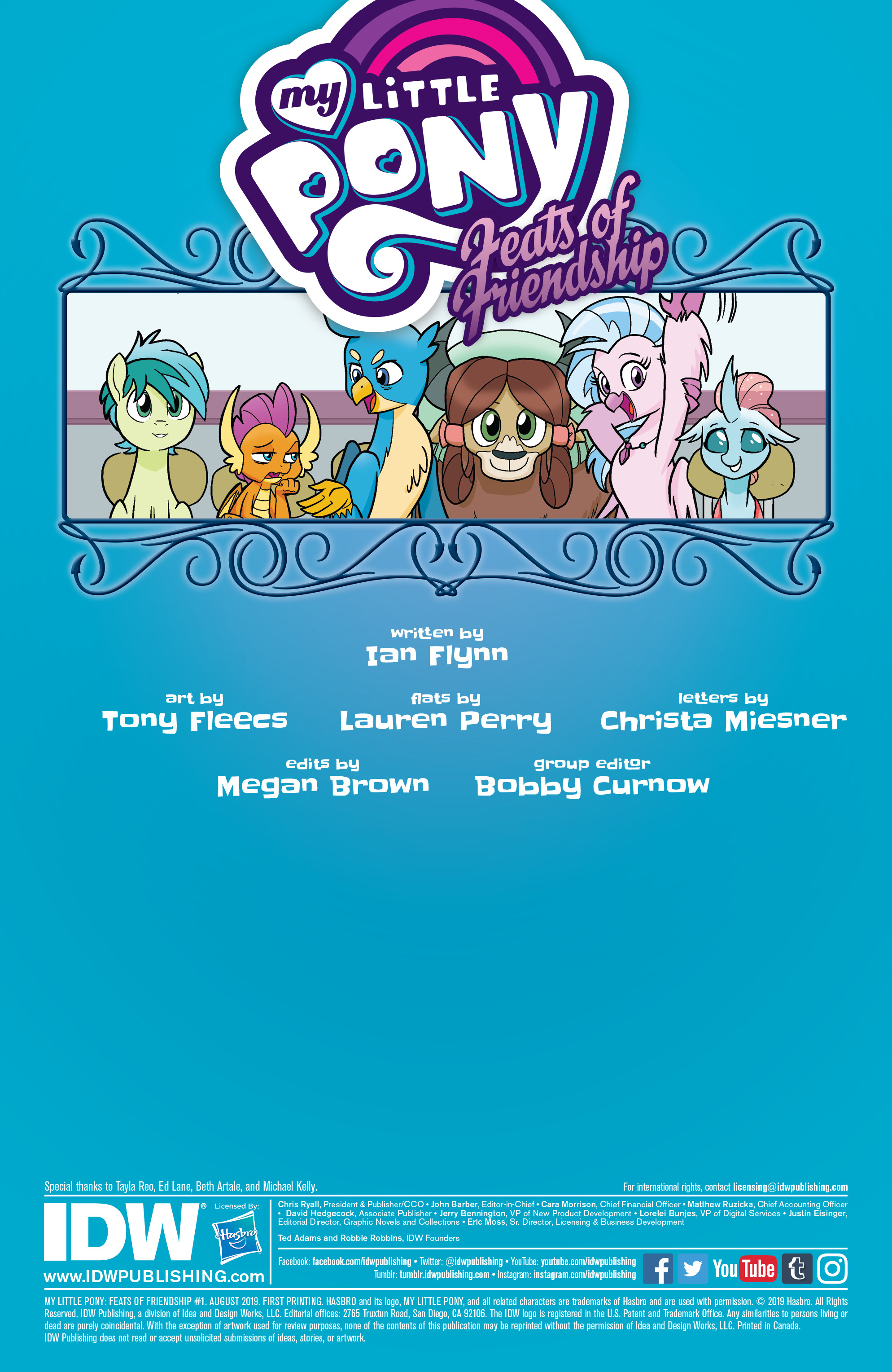 Read online My Little Pony: Feats of Friendship comic -  Issue #1 - 2