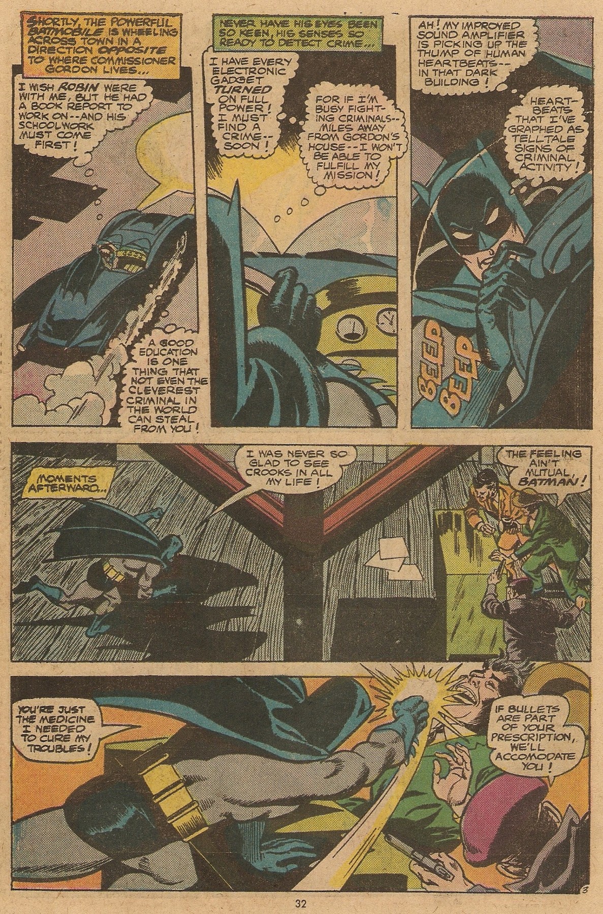 Read online Batman (1940) comic -  Issue #262 - 32