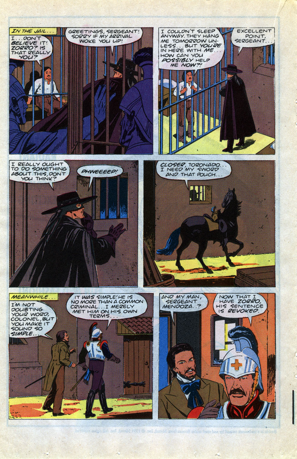 Read online Zorro (1990) comic -  Issue #5 - 18