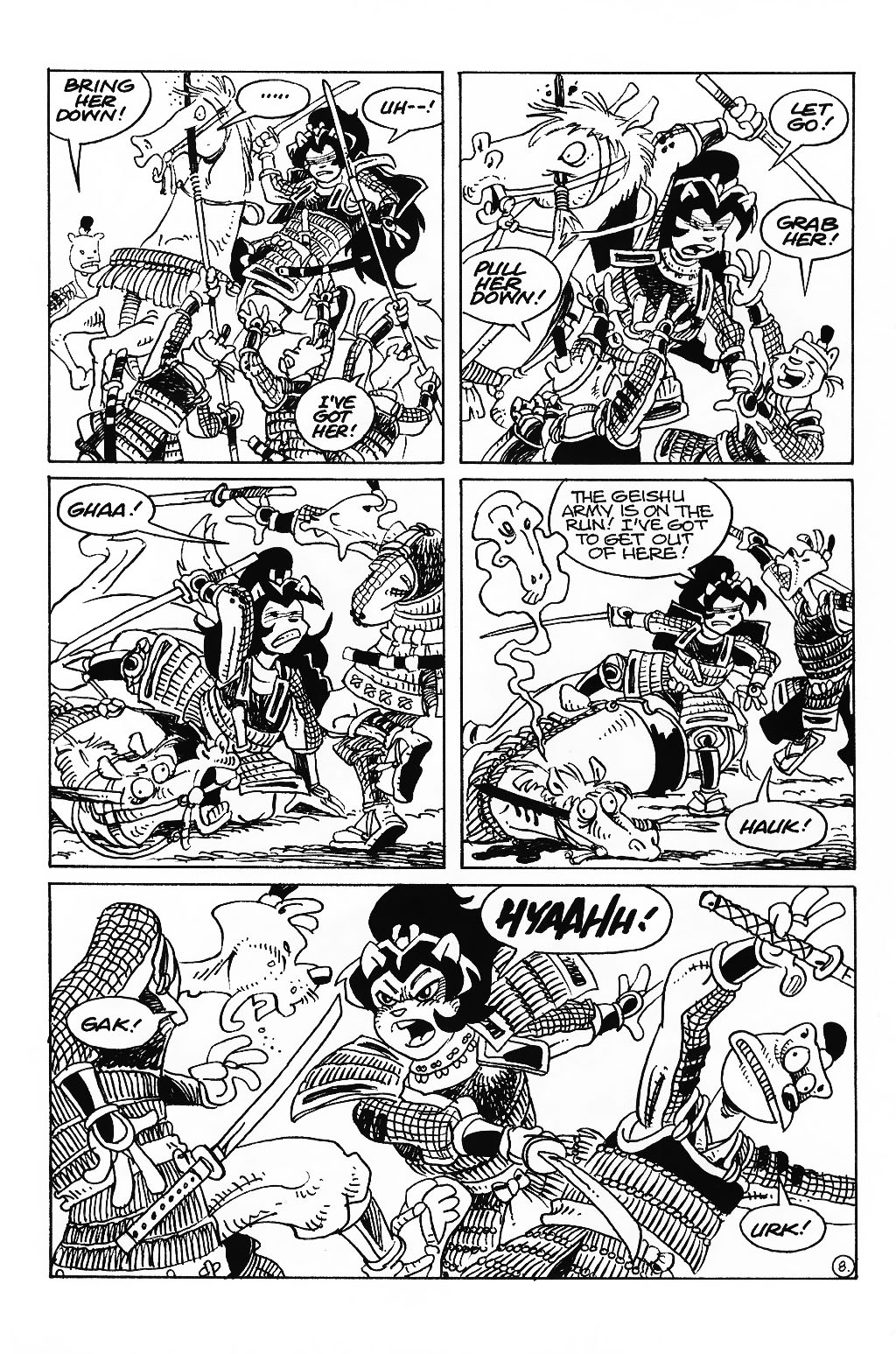 Read online Usagi Yojimbo (1996) comic -  Issue #81 - 10