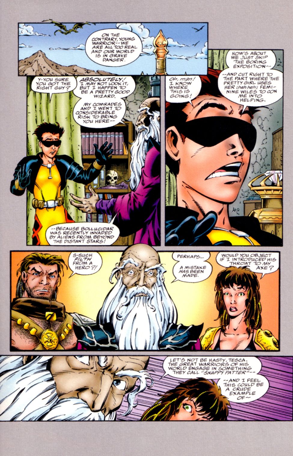 Read online Randy O'Donnell is The M@N comic -  Issue #1 - 15