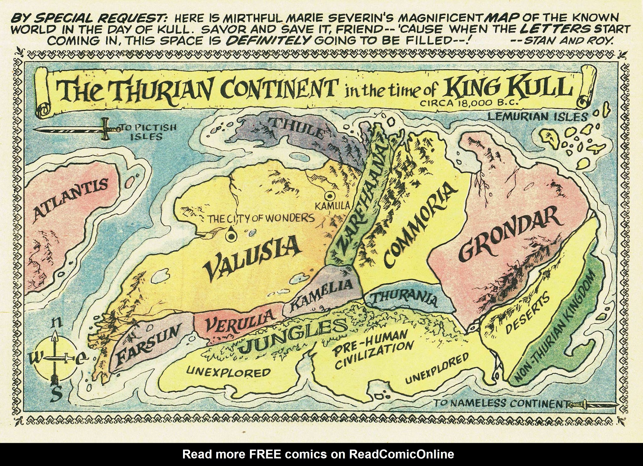 Read online Kull, the Conqueror (1971) comic -  Issue #3 - 22