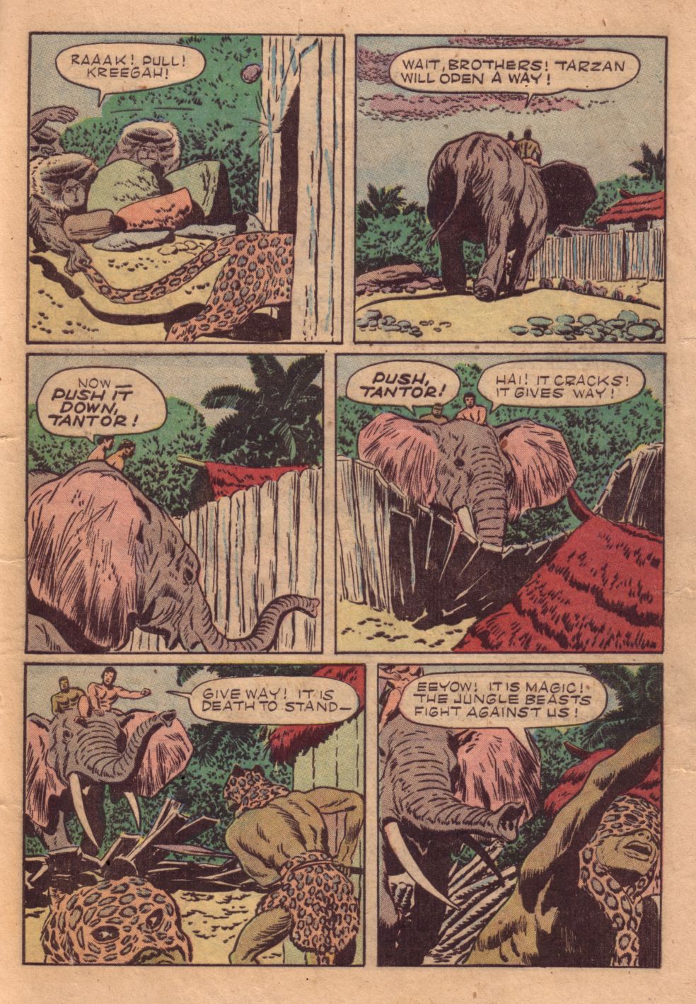 Read online Tarzan (1948) comic -  Issue #40 - 37