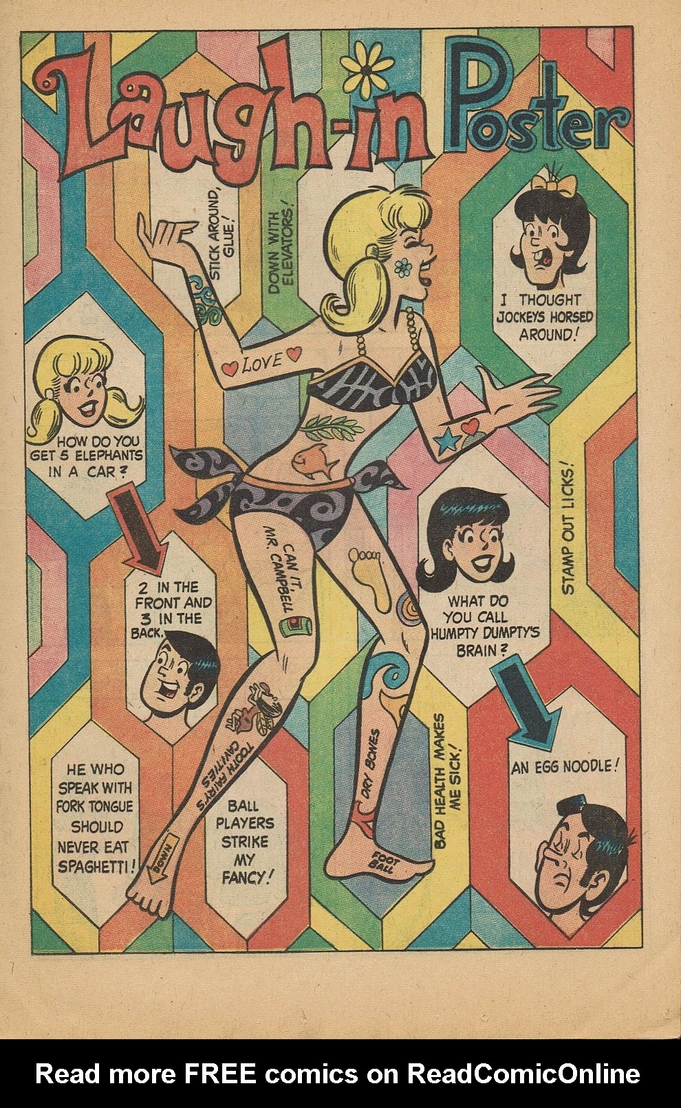 Read online Archie's Joke Book Magazine comic -  Issue #138 - 13