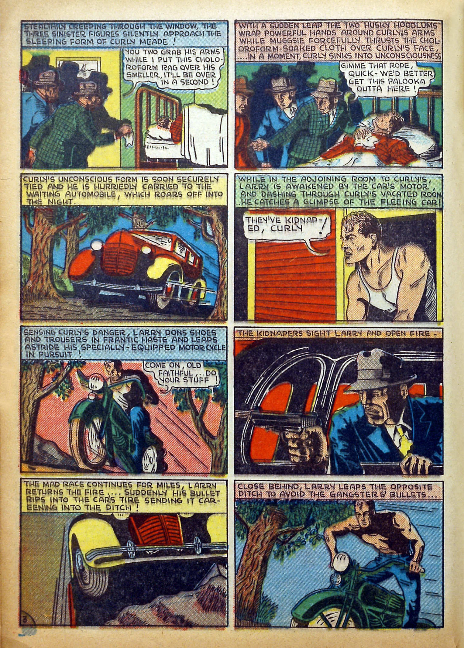 Read online Amazing Mystery Funnies comic -  Issue #21 - 25
