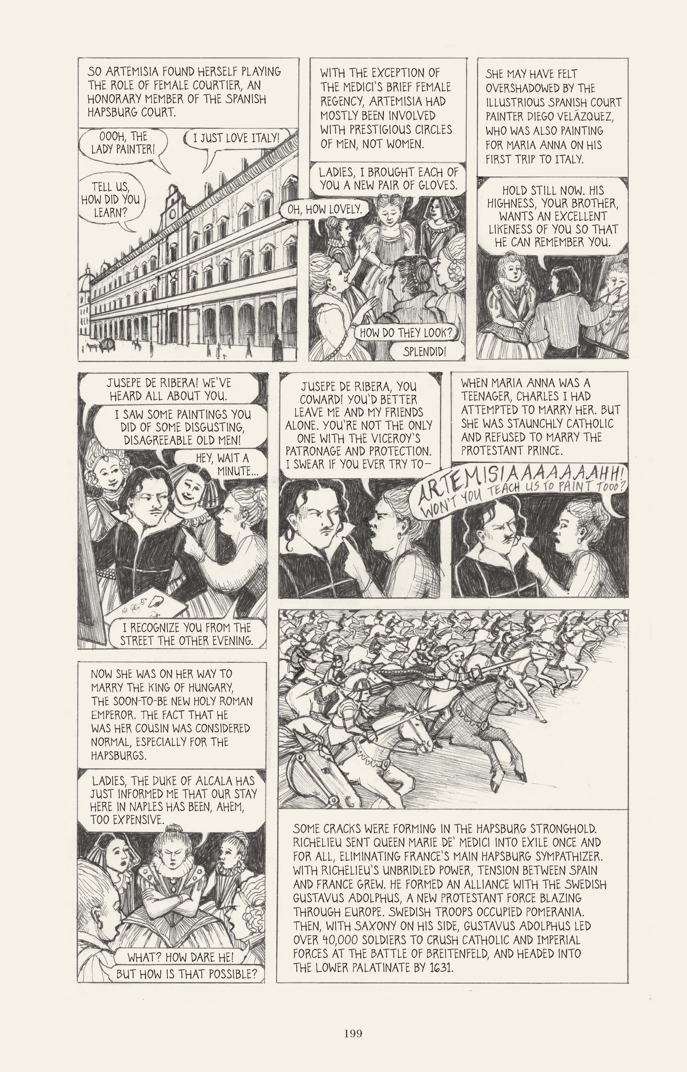 Read online I Know What I Am: The Life and Times of Artemisia Gentileschi comic -  Issue # TPB (Part 3) - 6