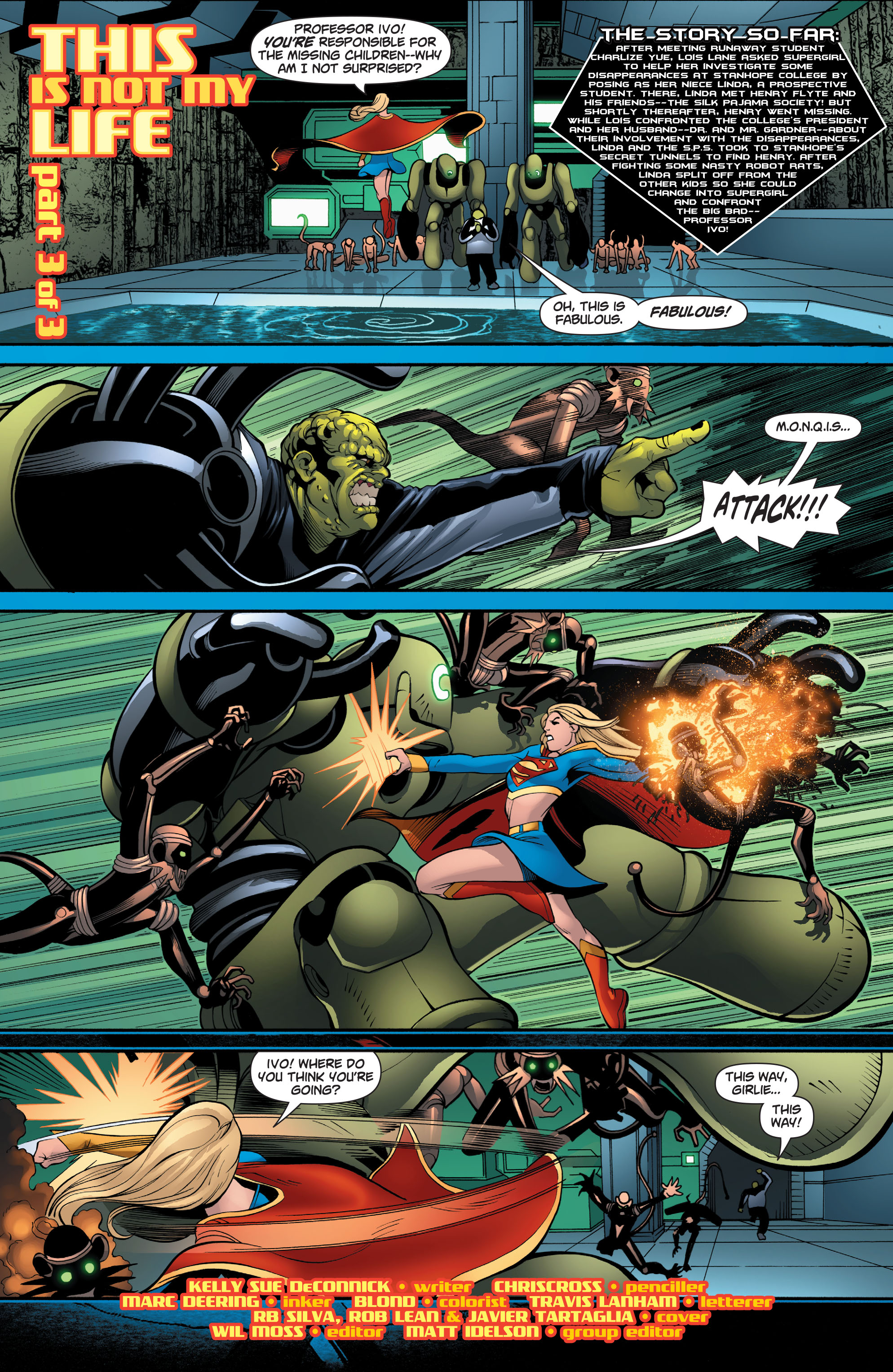 Read online Supergirl (2005) comic -  Issue #67 - 2
