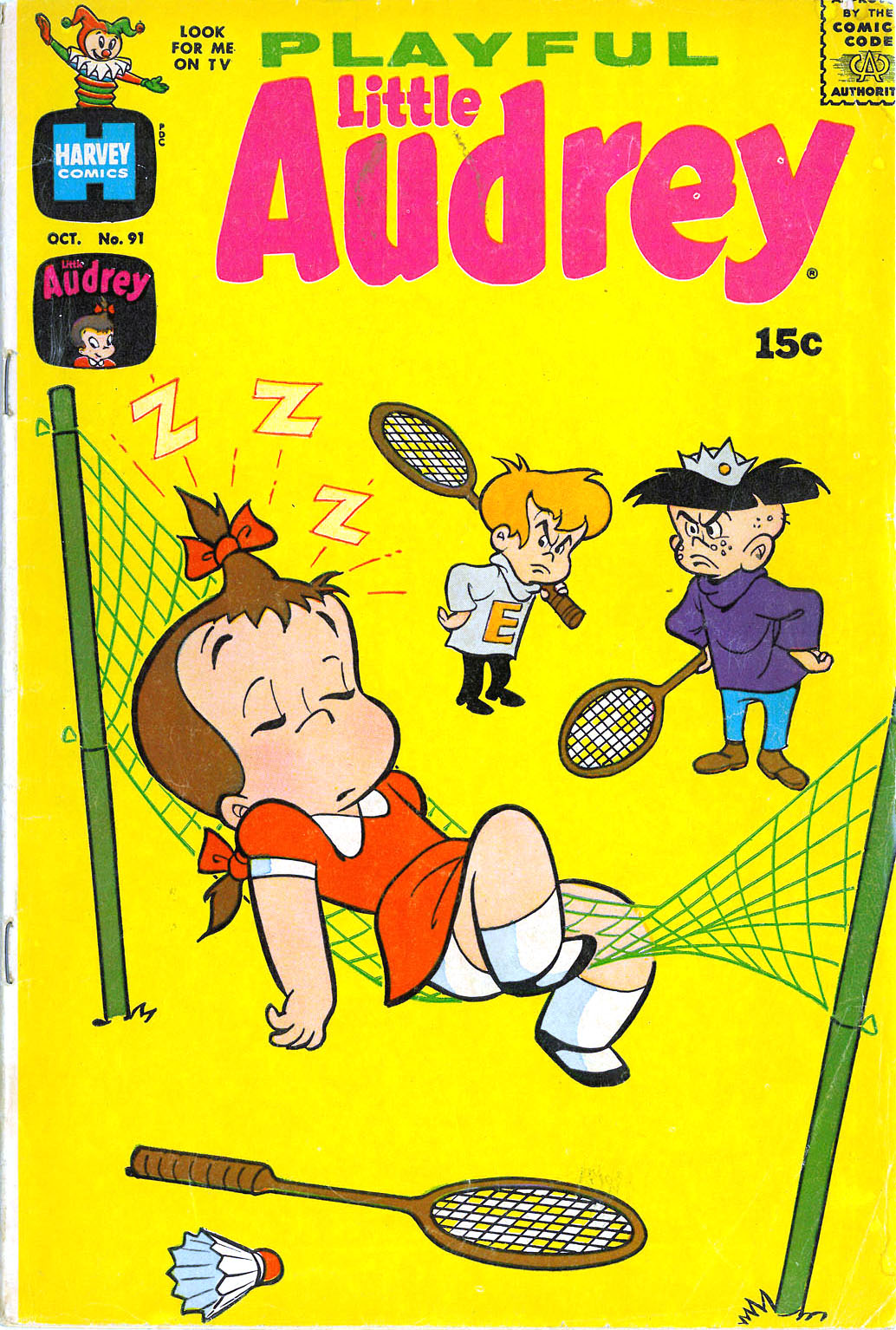Read online Playful Little Audrey comic -  Issue #91 - 1