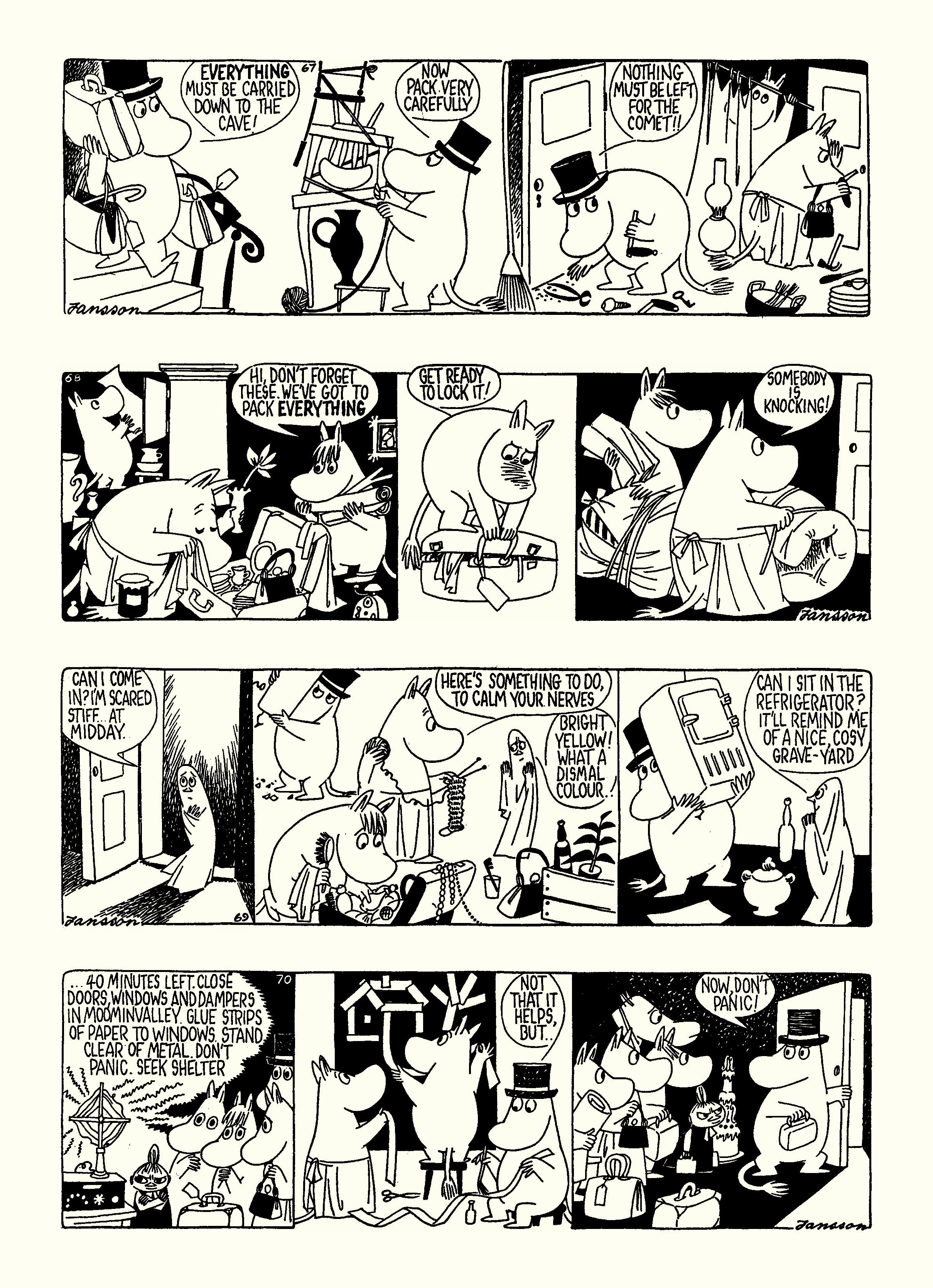 Read online Moomin: The Complete Tove Jansson Comic Strip comic -  Issue # TPB 4 - 75