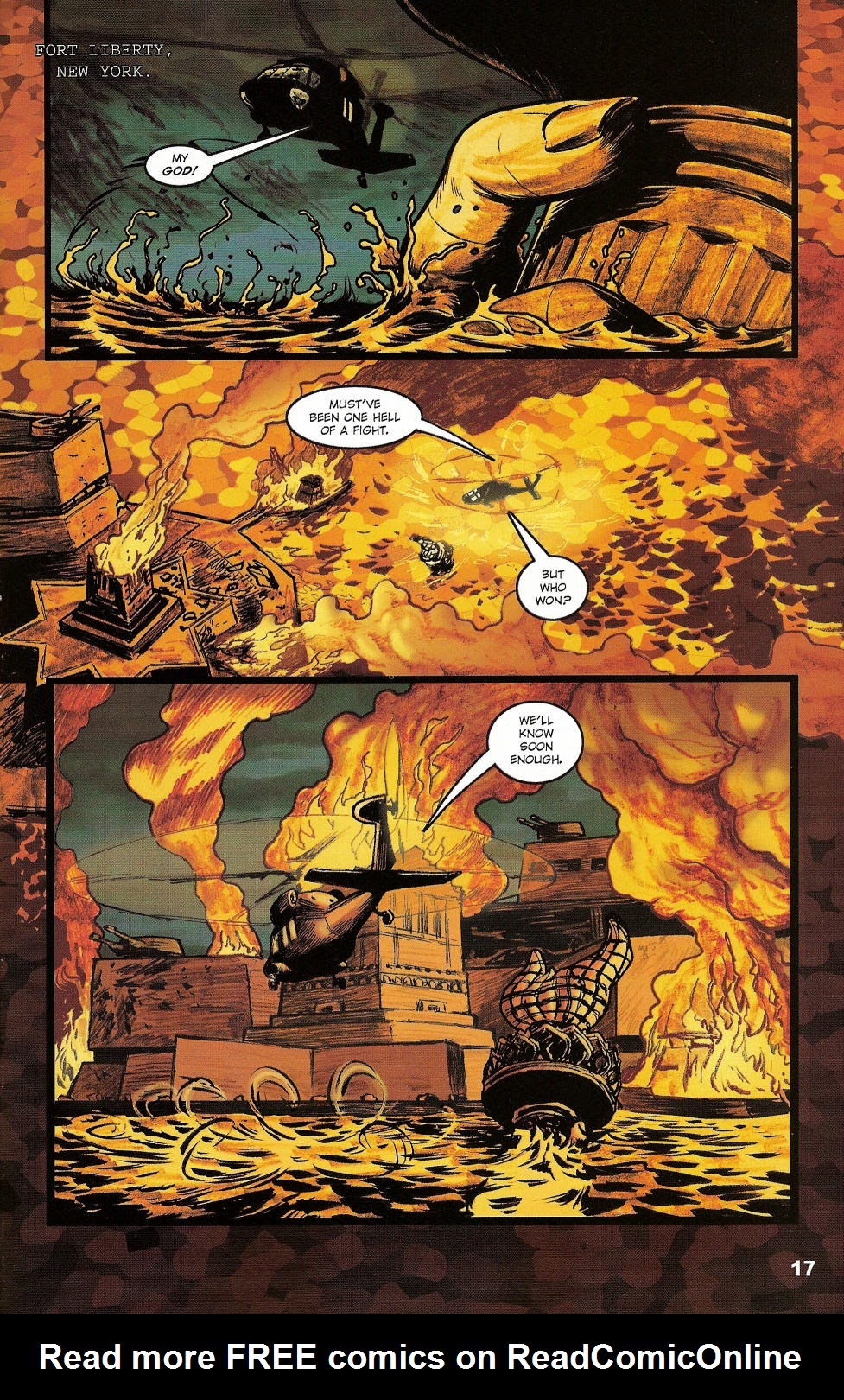 Read online Revolution on the Planet of the Apes comic -  Issue #5 - 19
