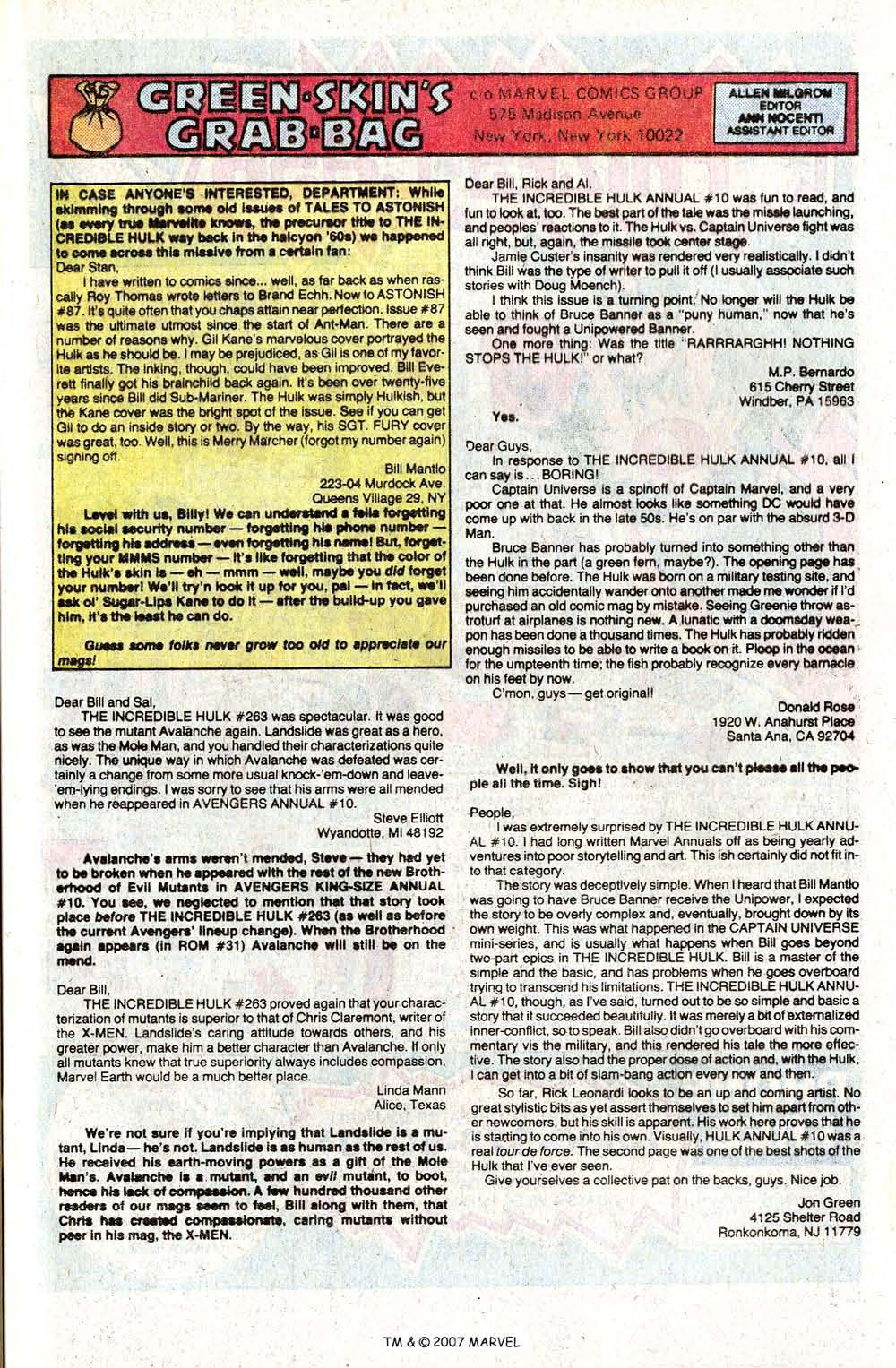 Read online The Incredible Hulk (1968) comic -  Issue #270 - 33