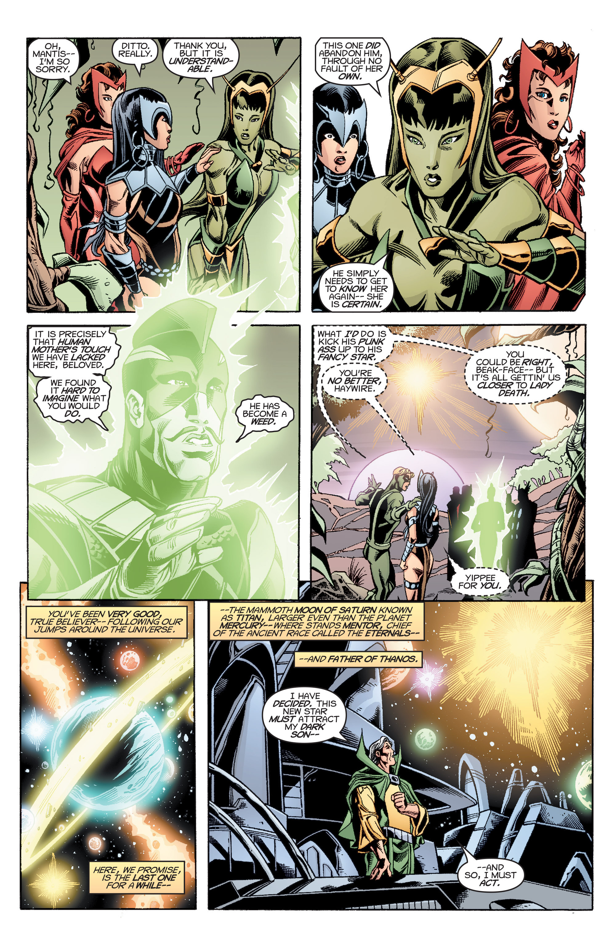 Read online Avengers: Celestial Quest comic -  Issue #3 - 17