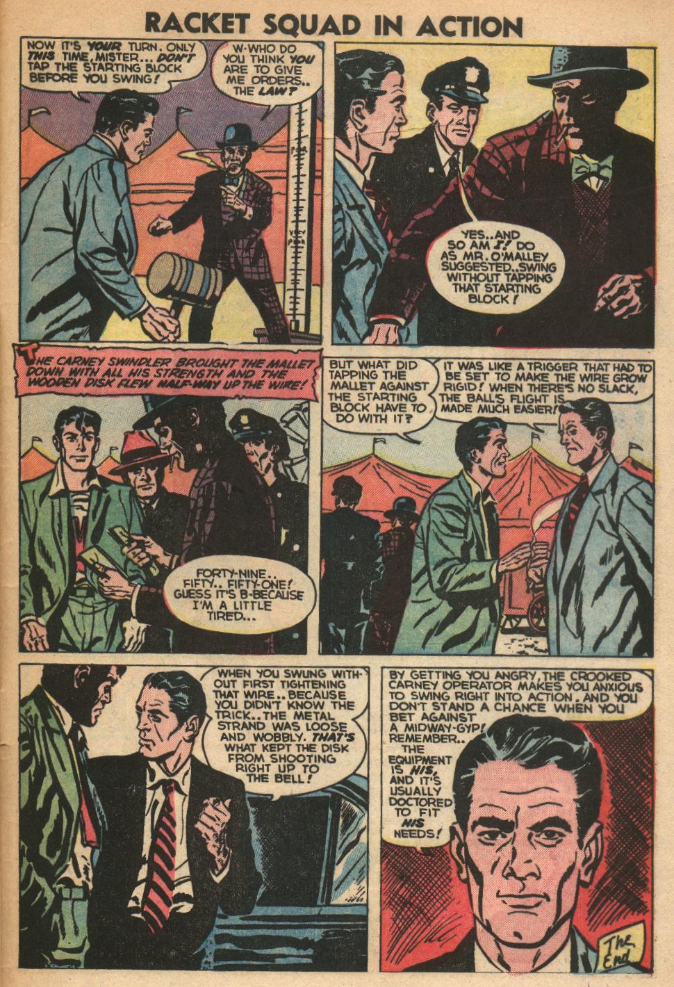 Read online Racket Squad in Action comic -  Issue #7 - 33