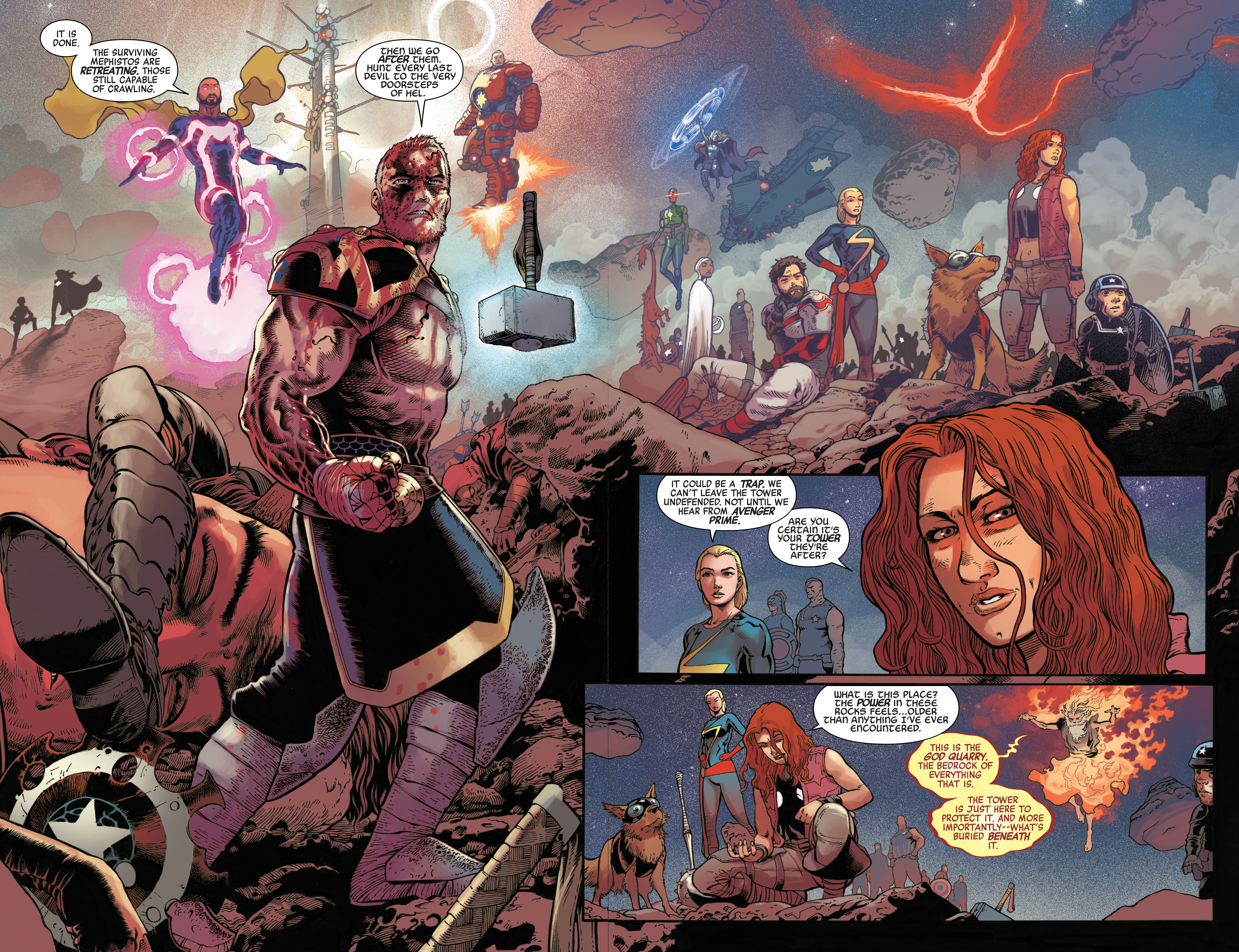 Read online Avengers Forever (2021) comic -  Issue #13 - 14