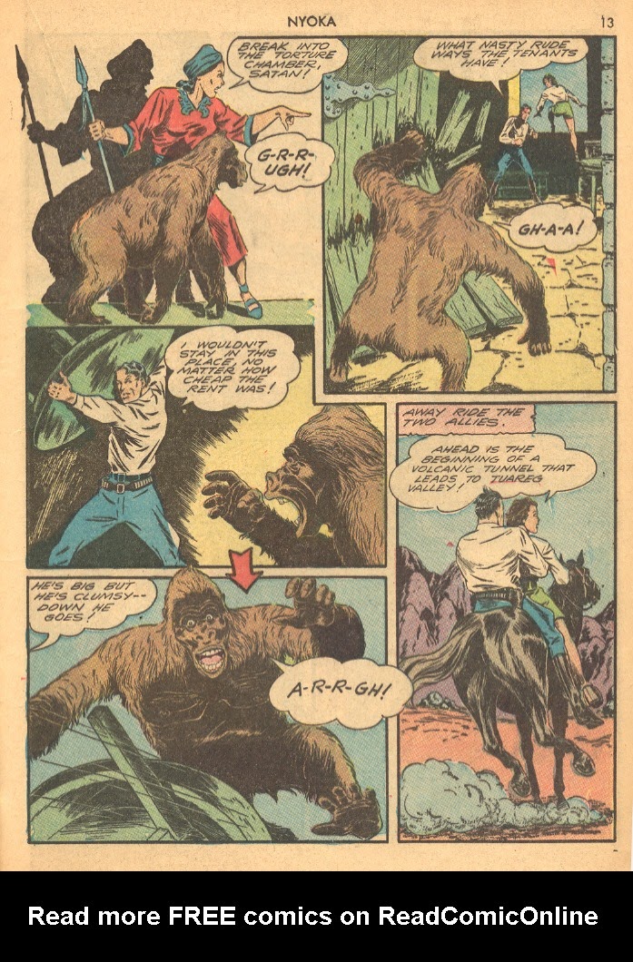 Read online Jungle Girl (1942) comic -  Issue #1 - 13