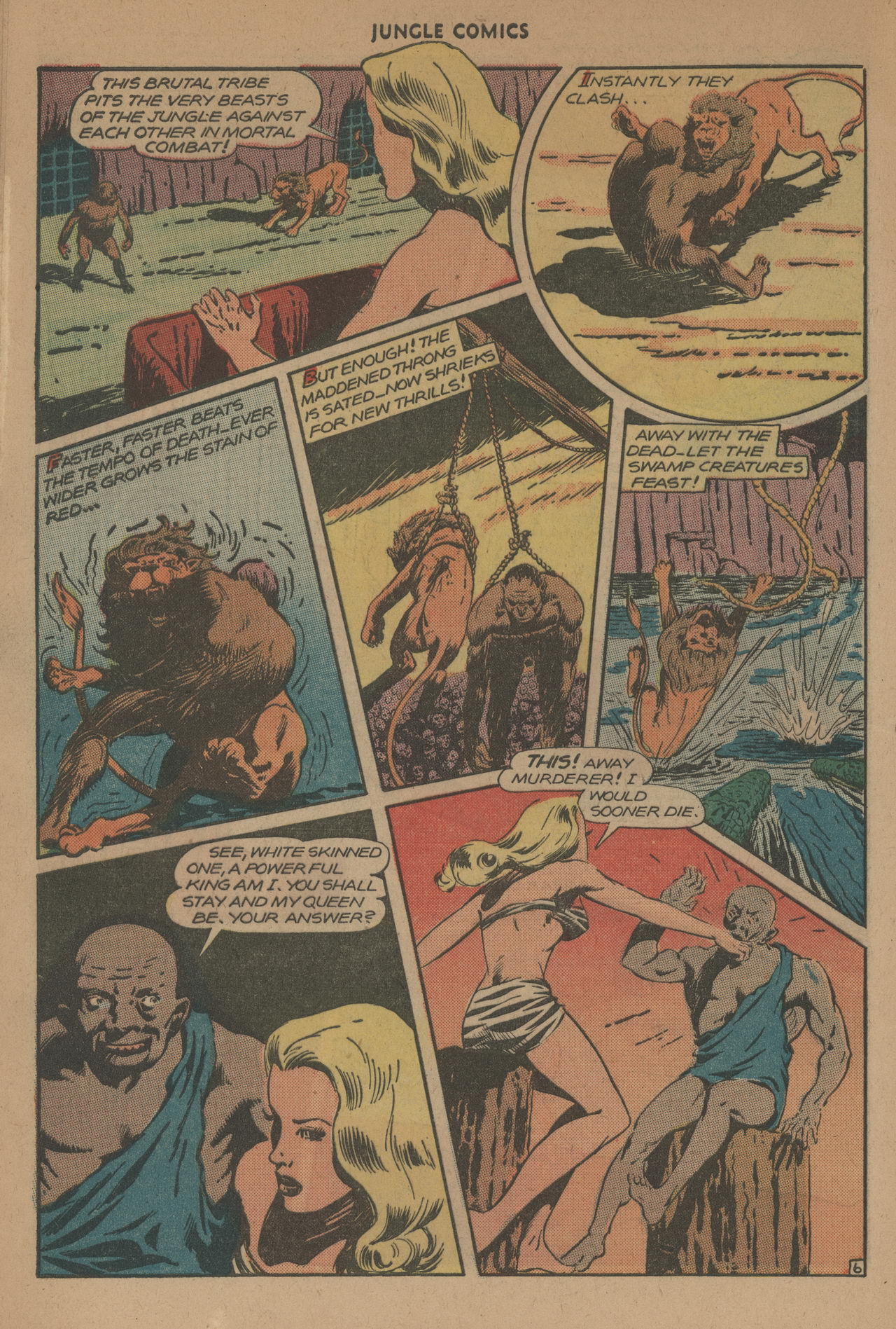 Read online Jungle Comics comic -  Issue #80 - 48