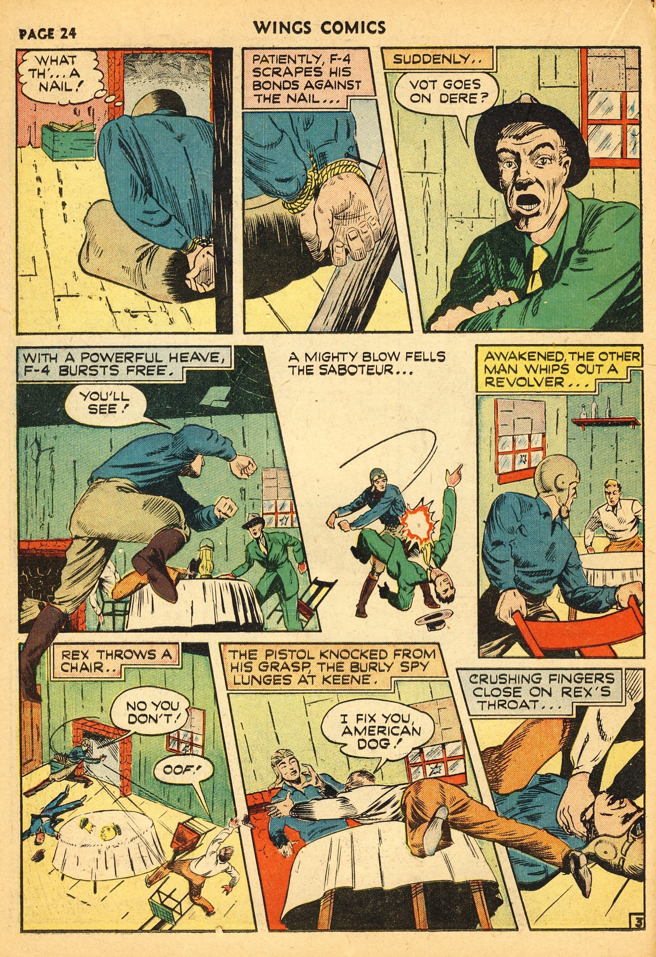 Read online Wings Comics comic -  Issue #14 - 27