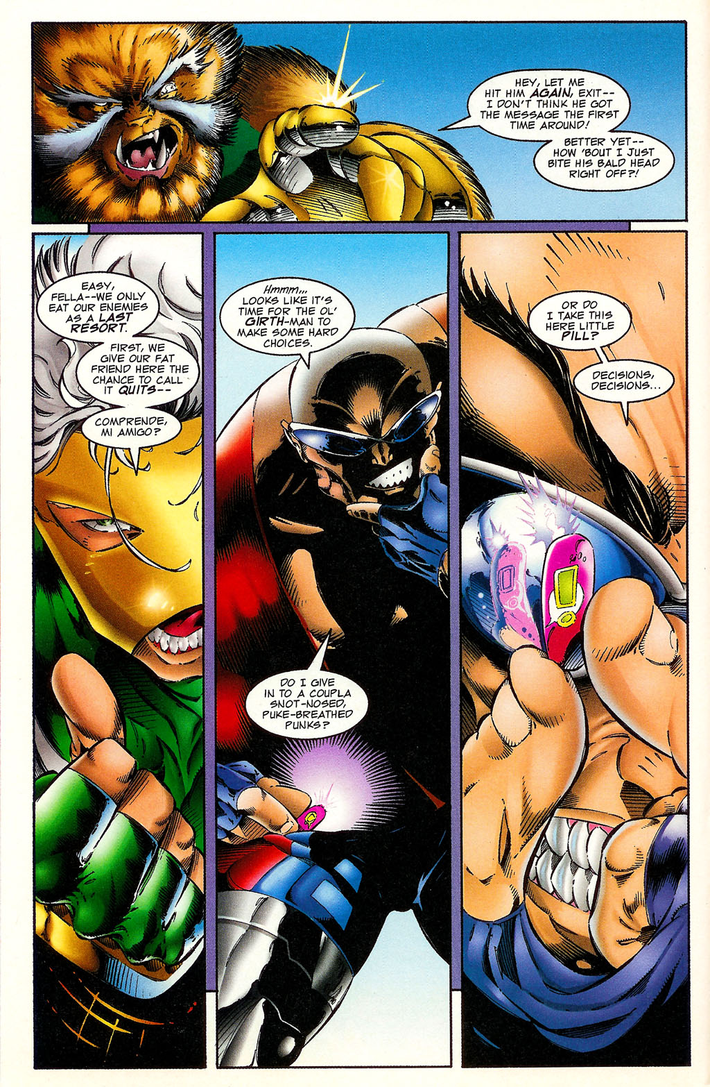 Read online NewMen comic -  Issue #3 - 7