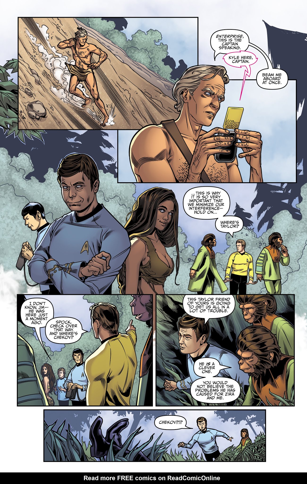 Read online Star Trek/Planet of the Apes: The Primate Directive comic -  Issue # _TPB - 51