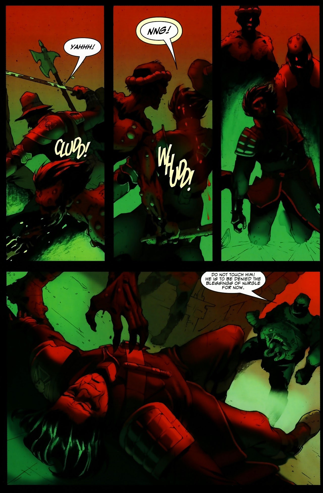 Read online Warhammer: Condemned By Fire comic -  Issue #2 - 23