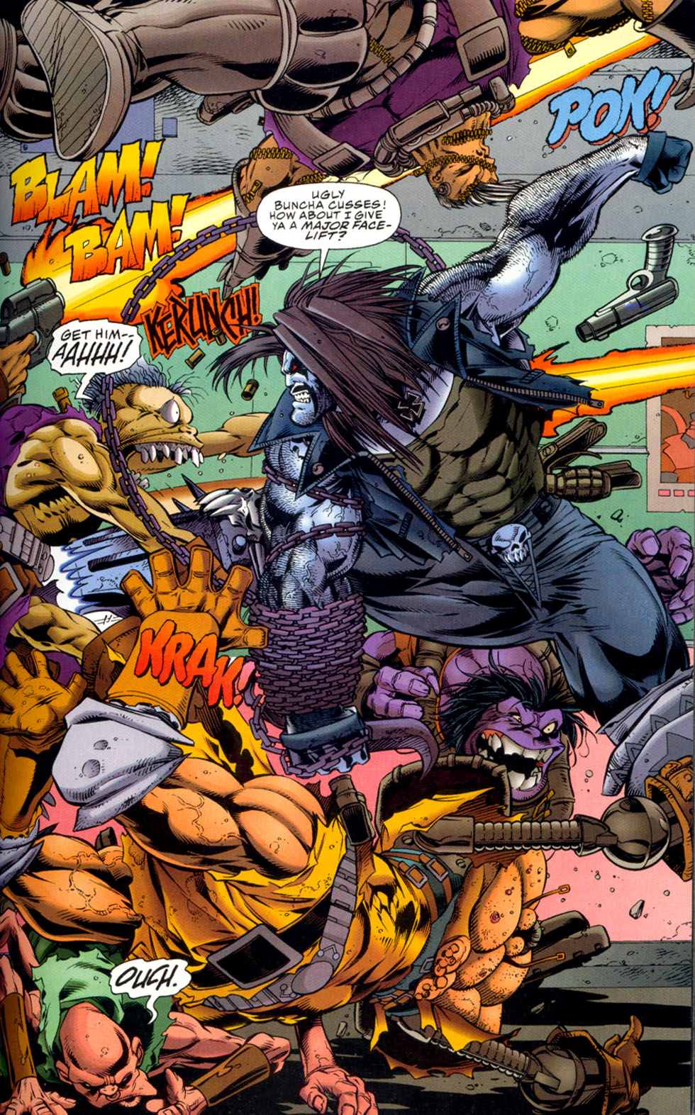 Read online Lobo/Judge Dredd: Psycho Bikers vs. the Mutants From Hell comic -  Issue # Full - 7